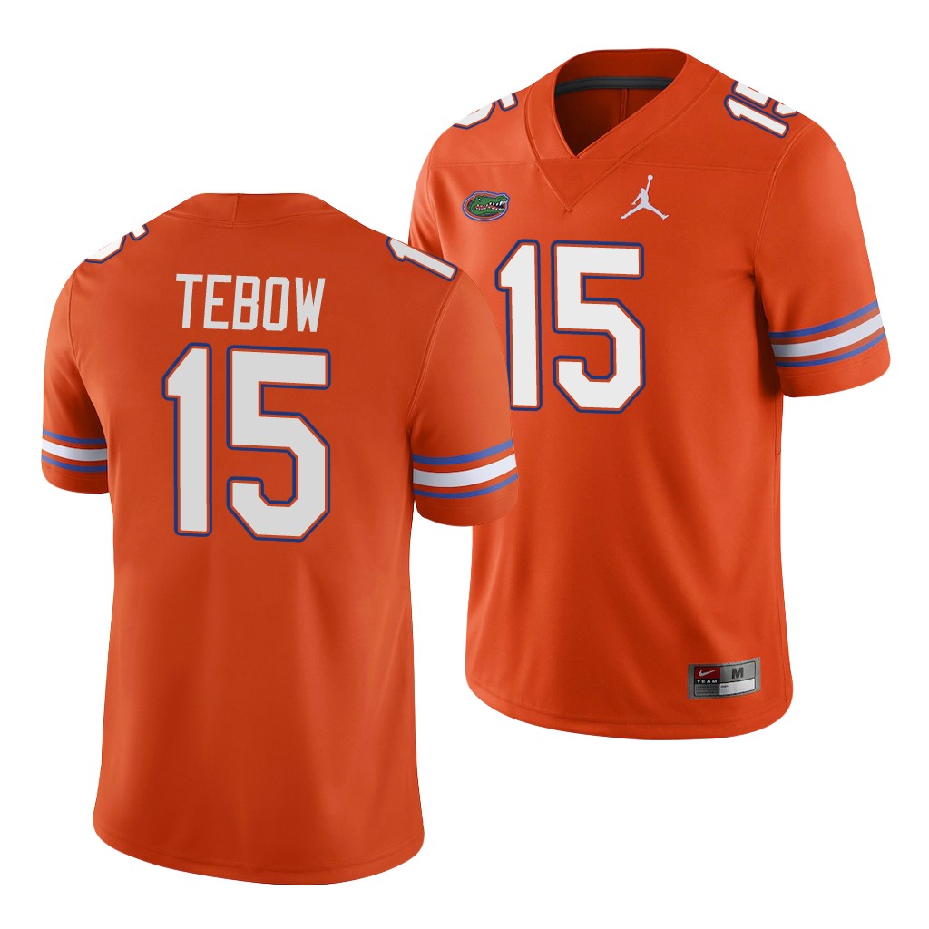 Florida Gators Tim Tebow Orange Game College Jersey N0MYIGXV