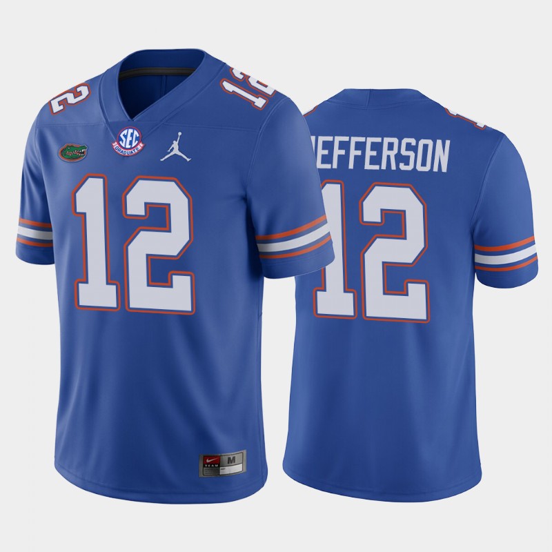 Florida Gators Van Jefferson Blue Home Game Jersey College T7HHAGXV