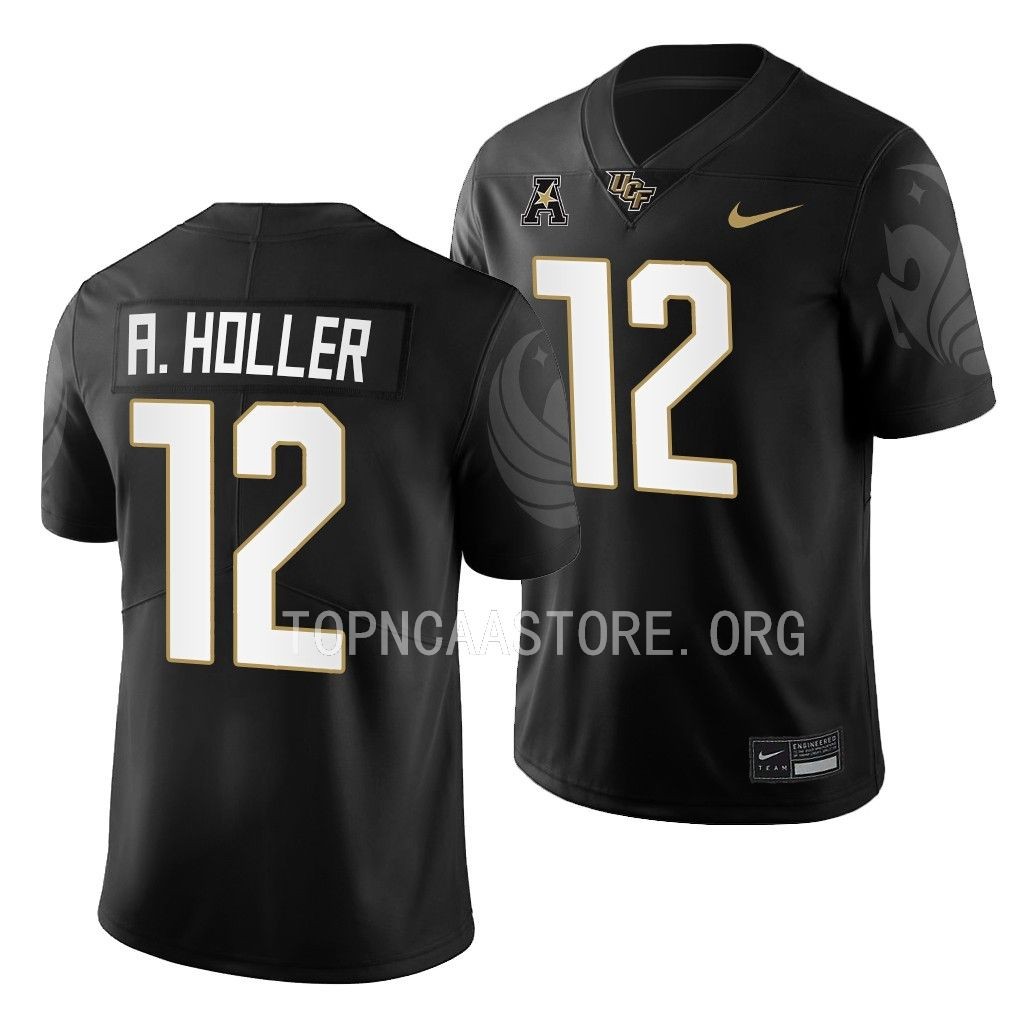 Justin Hodges UCF Knights #12 Black Jersey College Game Uniform 5DJ8NGXV