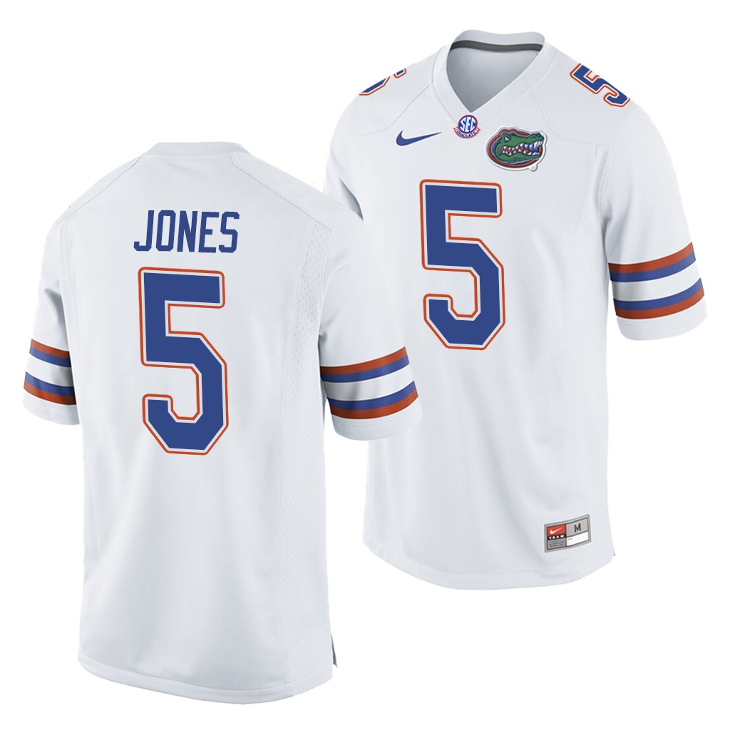 Kaiir Elam Florida Gators College White 5 Jersey Men 5YYLRGXV