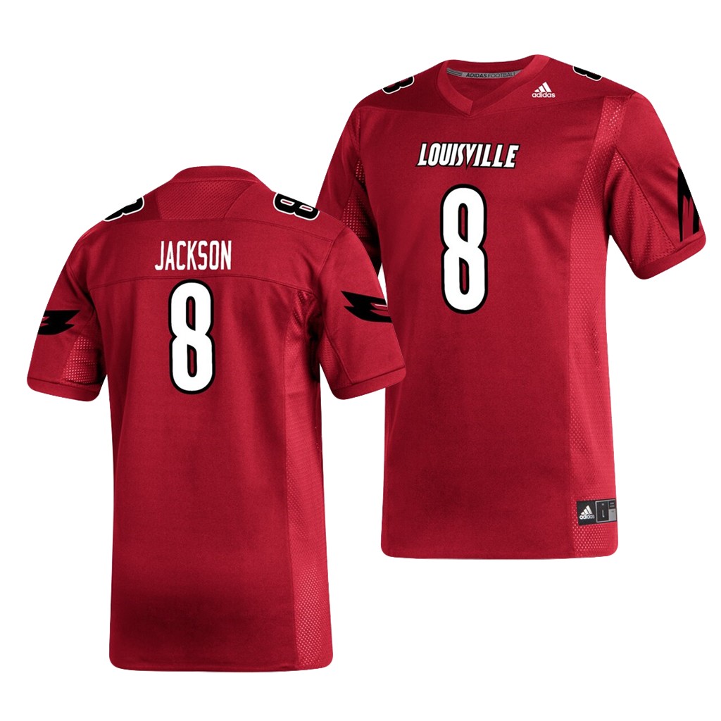 Louisville Cardinals Lamar Jackson Red Alumni Jersey 2J3CNGXV