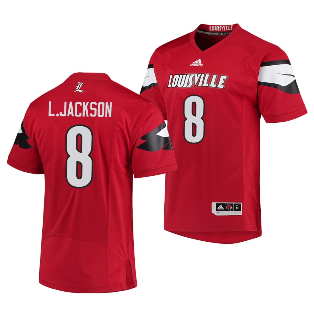 Louisville Cardinals Lamar Jackson Red College Jersey N9SYNGXV