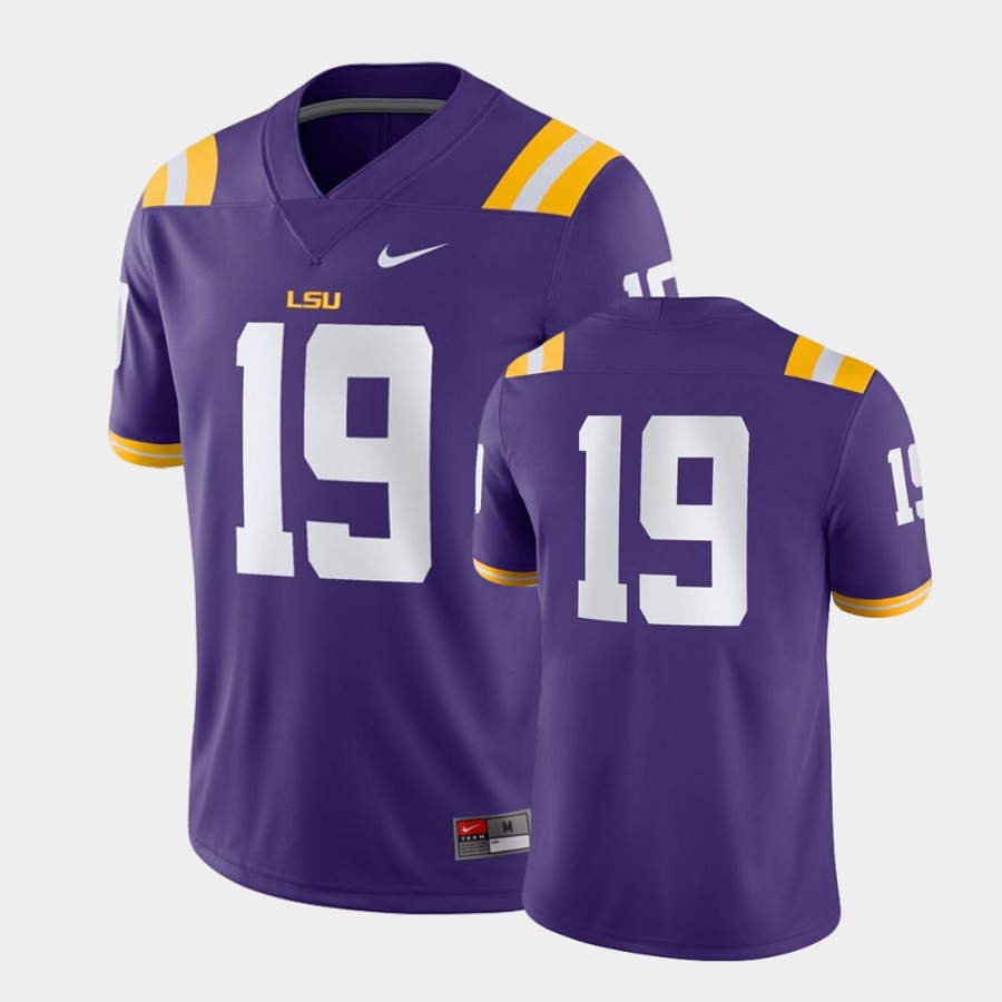 LSU Tigers Purple Game College Jersey M0MGRGXV