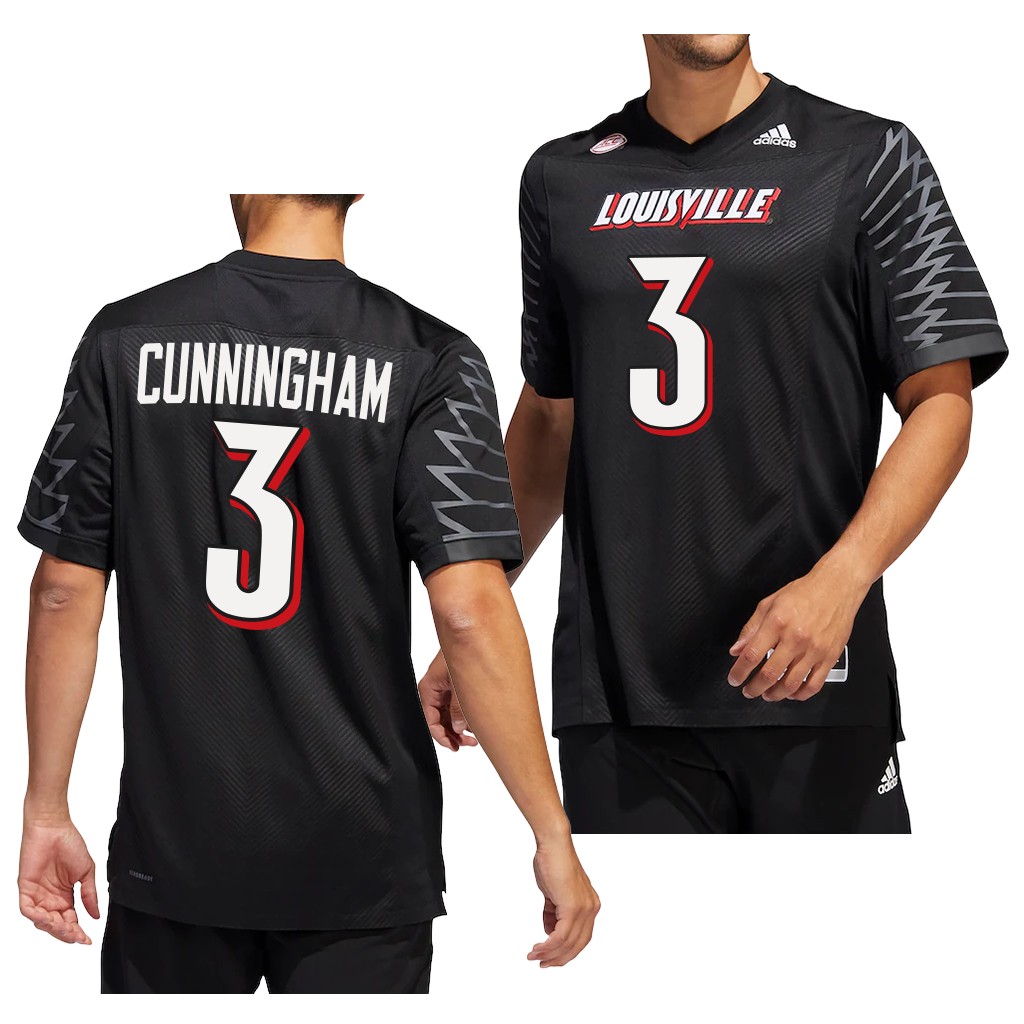 Malik Cunningham Louisville Cardinals #3 Black Jersey 2022-23 Premier Uniform QET6HGXV