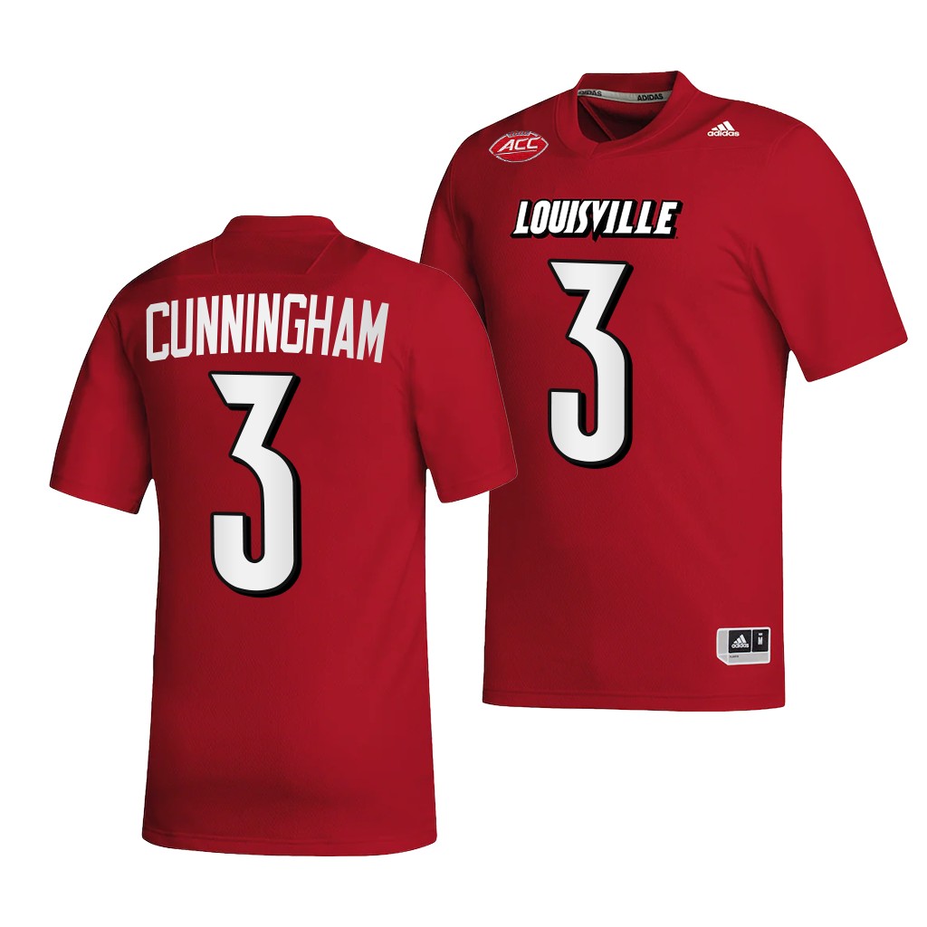 Malik Cunningham Louisville Cardinals #3 Red Jersey 2022-23 College NIL Uniform DYH6TGXV