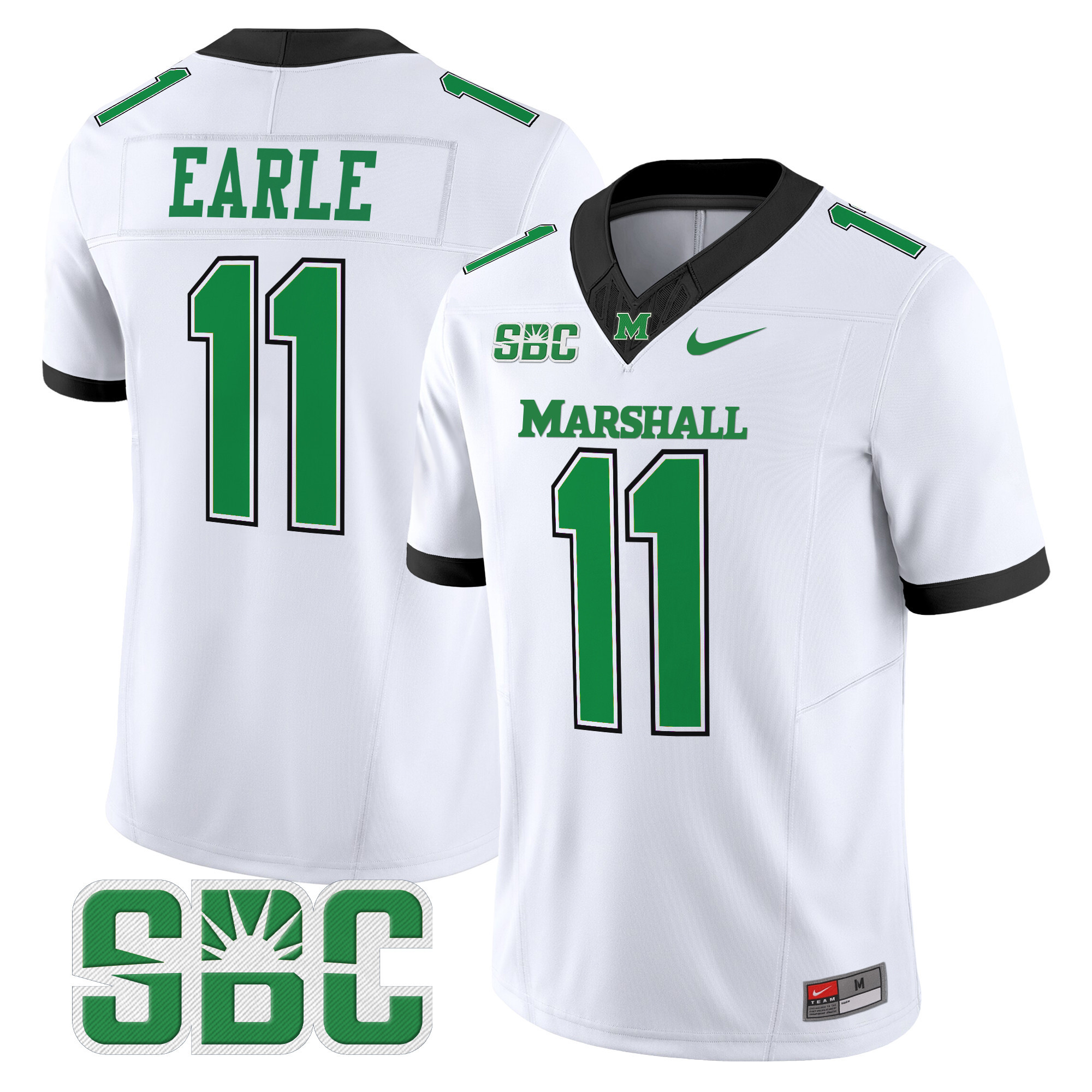 Marshall Thundering Herd Vapor Limited Jersey - All stitched #22 KMQFTGXV