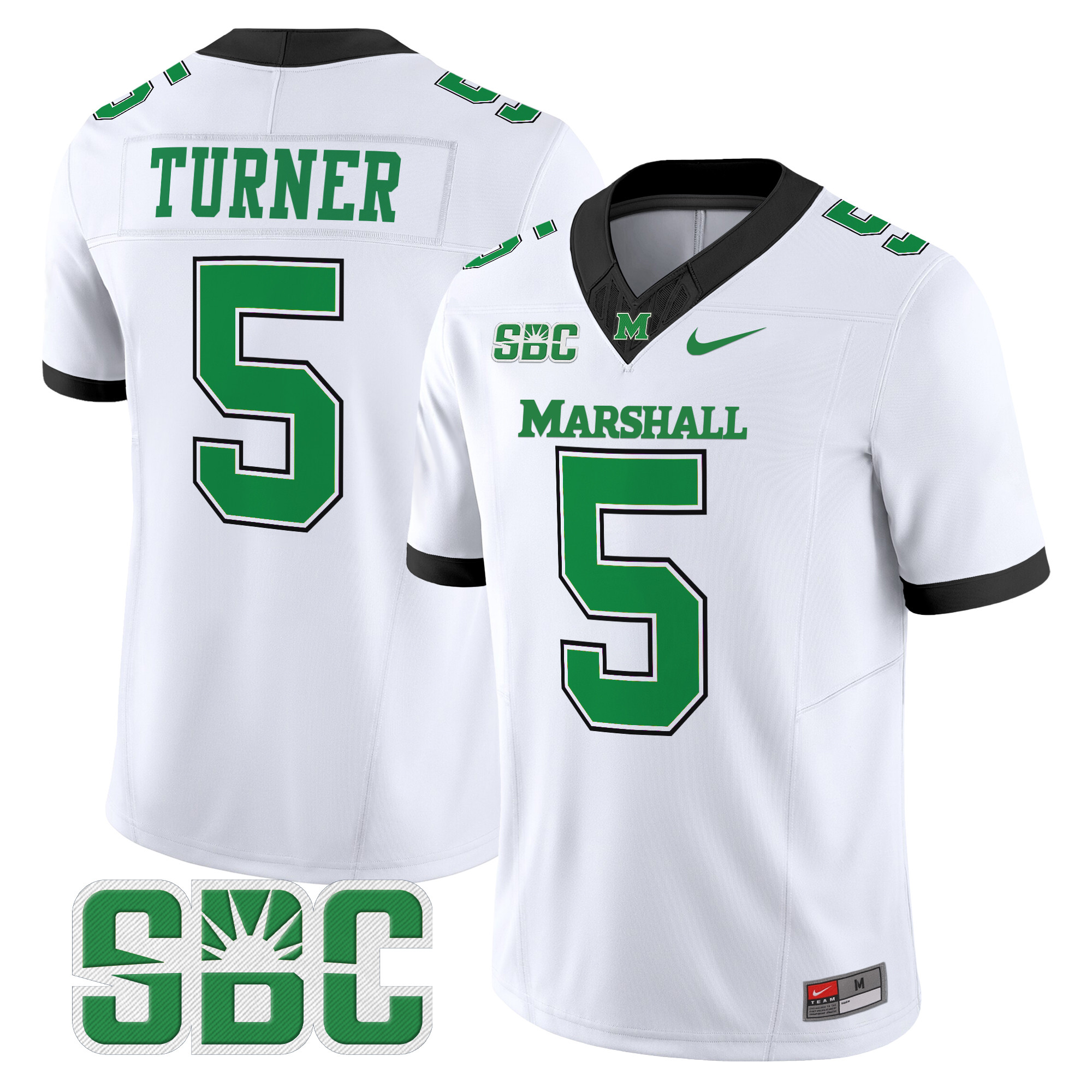 Marshall Thundering Herd Vapor Limited Jersey - All stitched #23 DZPVSGXV