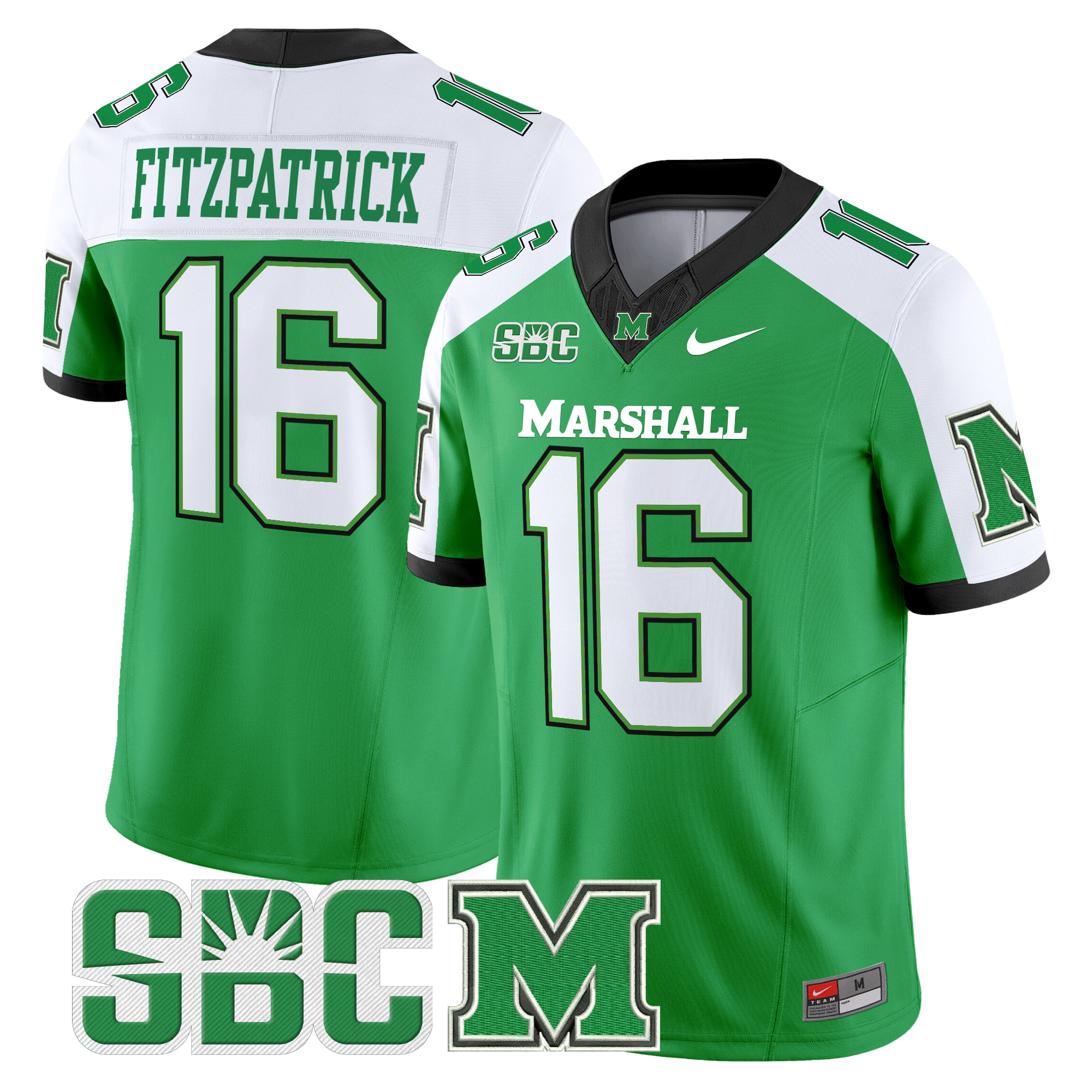 Marshall Thundering Herd Vapor Limited Jersey - All stitched #3 Z1SZ0GXV