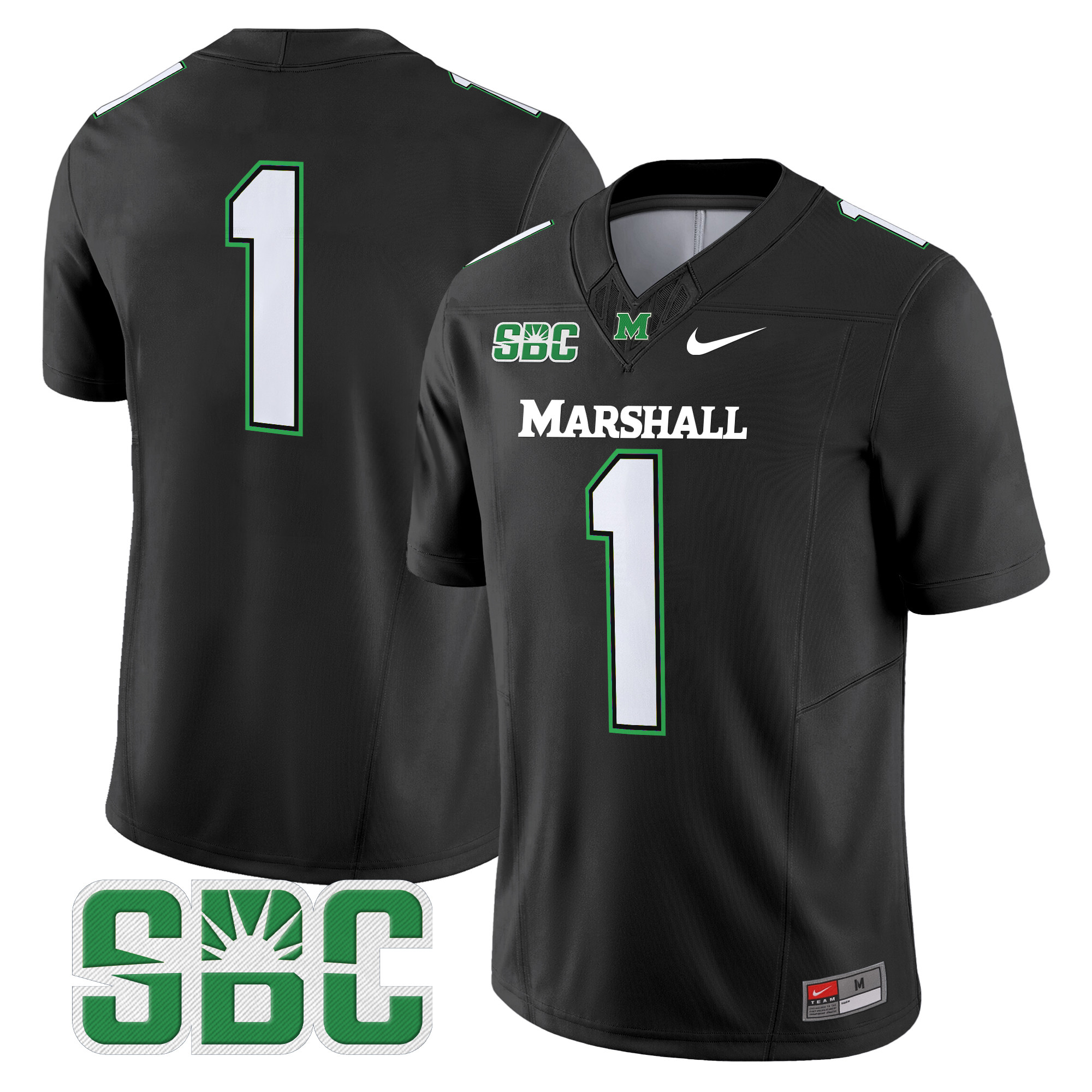 Marshall Thundering Herd Vapor Limited Jersey - All stitched #35 TTRIWGXV
