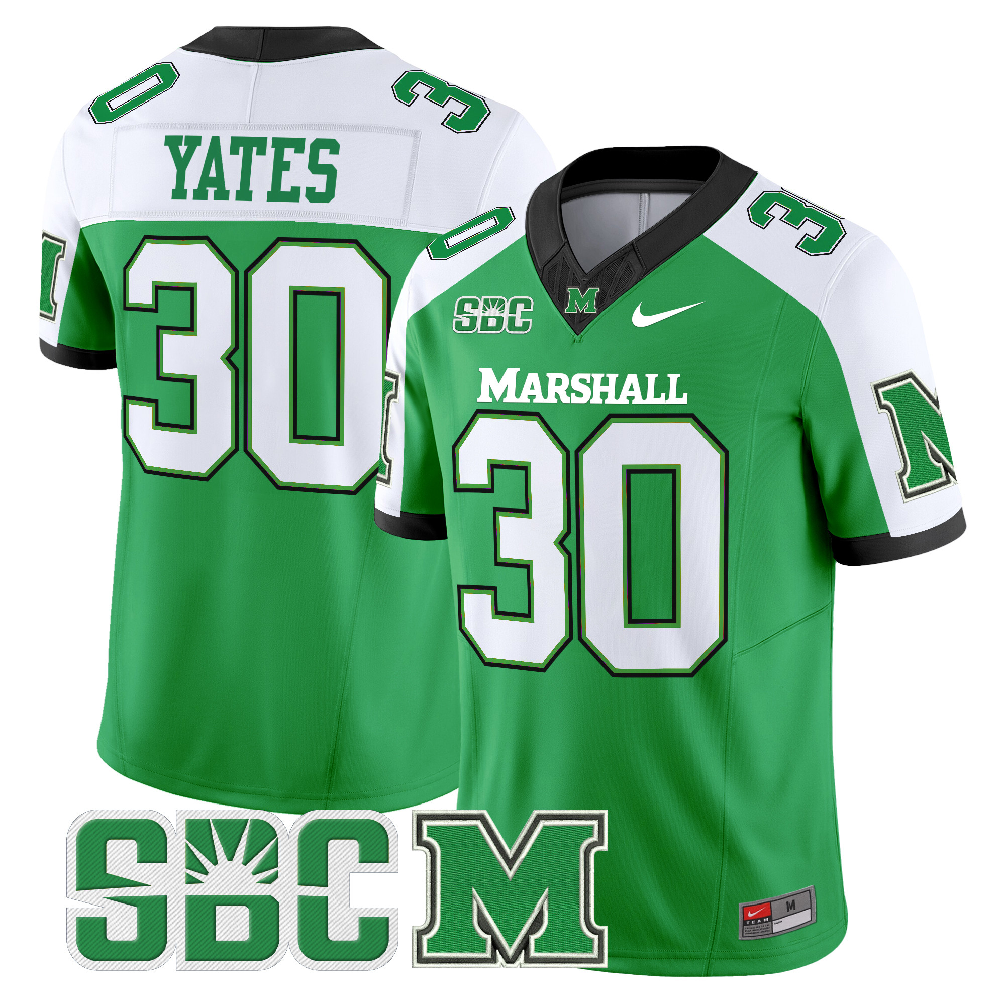 Marshall Thundering Herd Vapor Limited Jersey - All stitched #4 AZD8WGXV