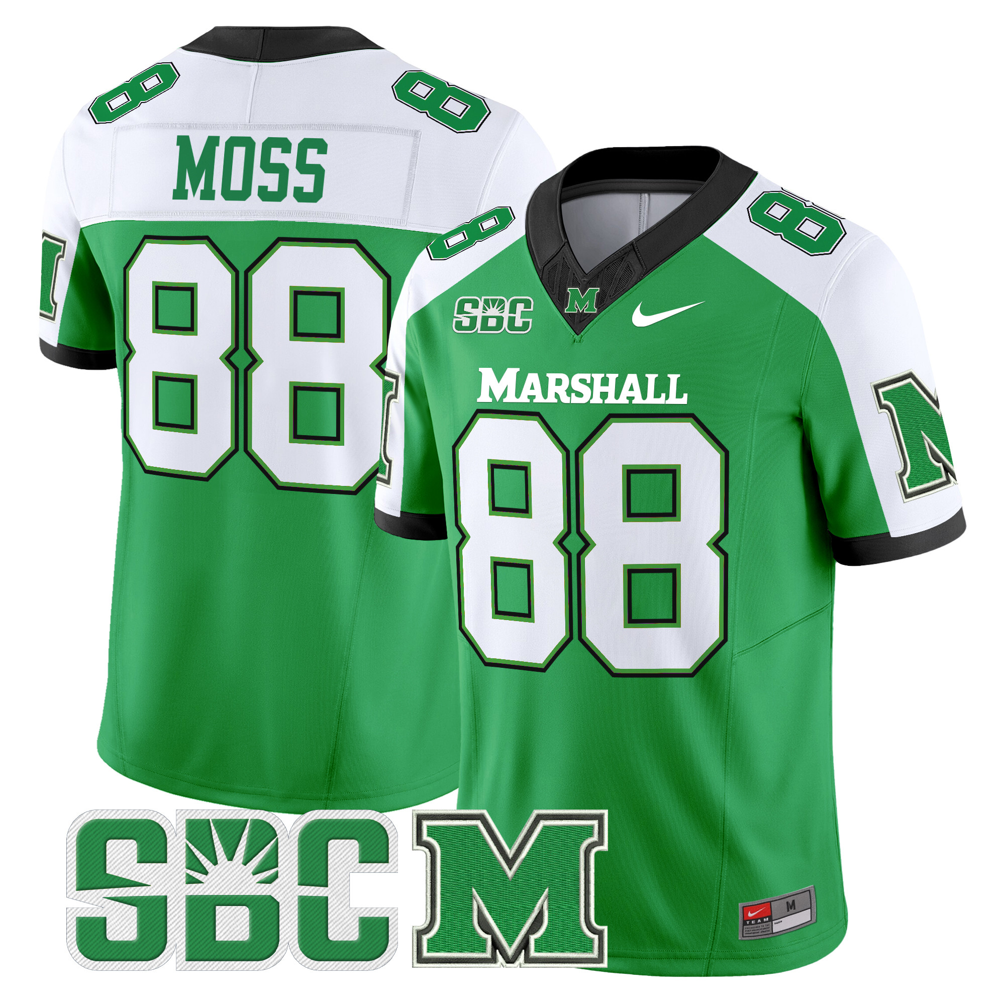 Marshall Thundering Herd Vapor Limited Jersey - All stitched #5 QMN1XGXV