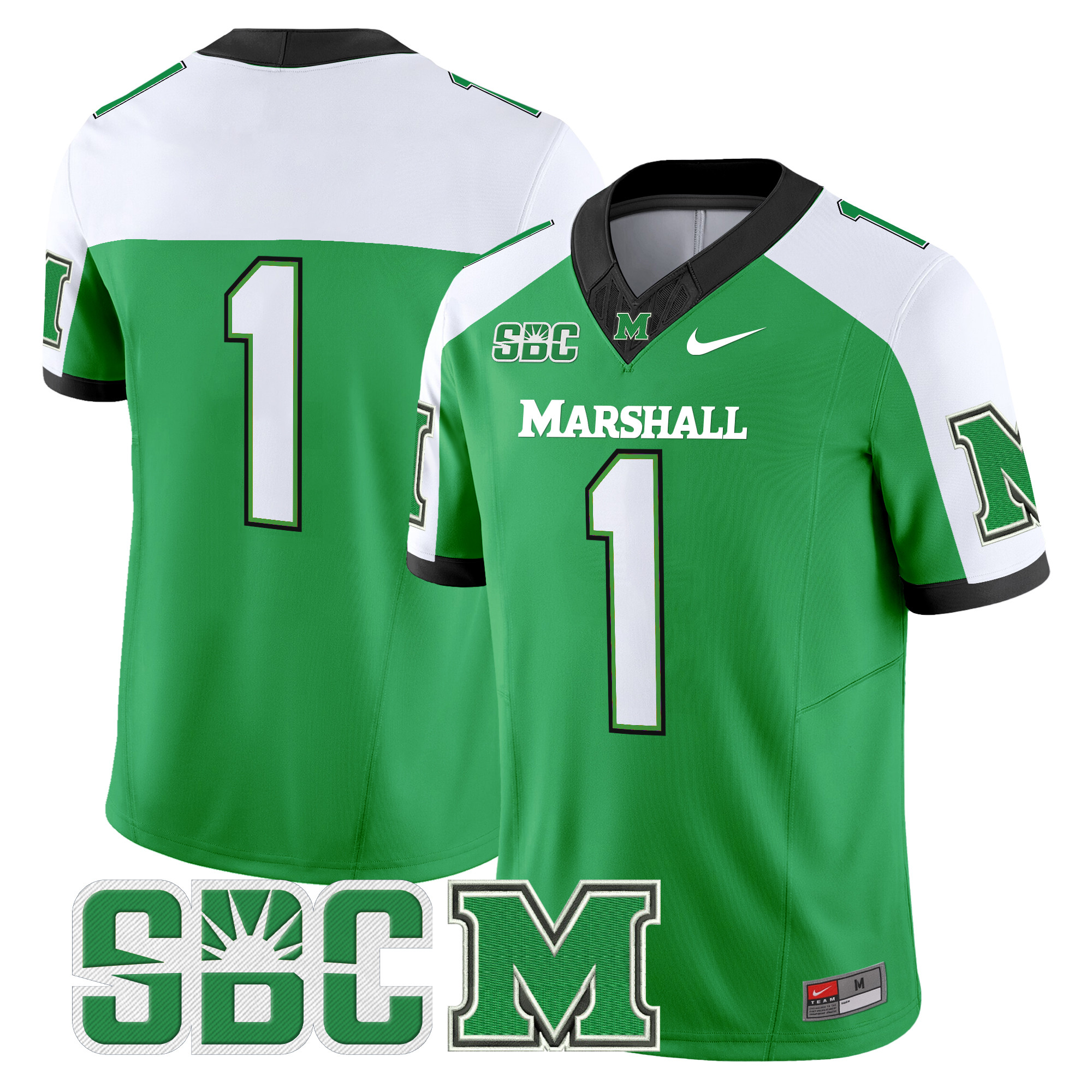 Marshall Thundering Herd Vapor Limited Jersey - All stitched #7 Q88MCGXV