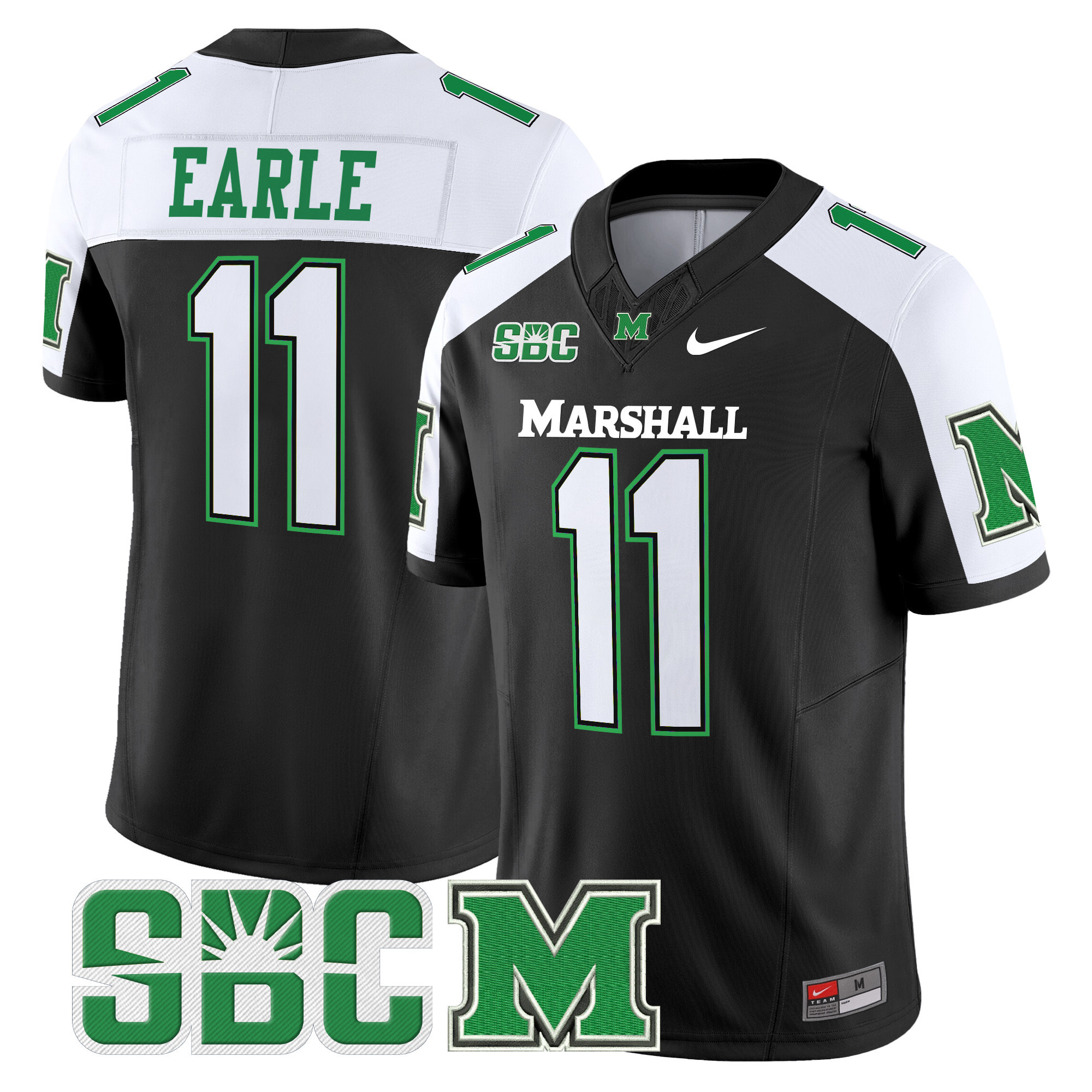 Marshall Thundering Herd Vapor Limited Jersey - All stitched #8 SCTLUGXV