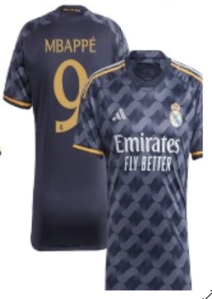 Mbapp Jersey Black #9 Real Madrid Home Soccer 2024-25 MZI0DGXV