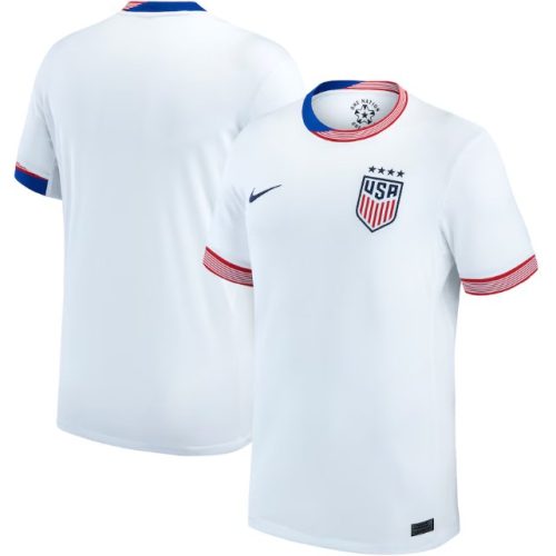 Mens Women and Youth USWNT Team Home Stadium Jersey White 5PKNDGXV