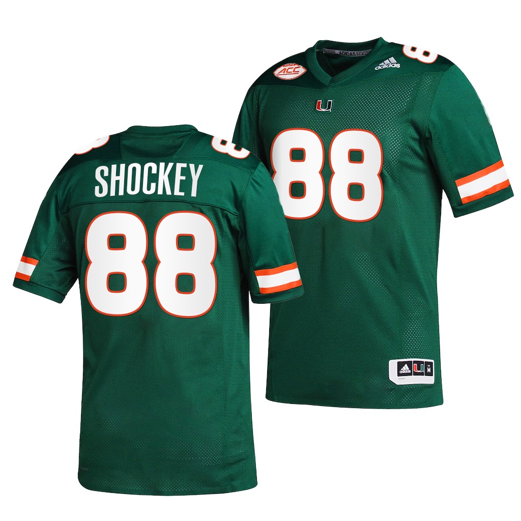 Miami Hurricanes Jeremy S 88 Jersey Green 2001 The greatest college team Uniform SFZAKGXV
