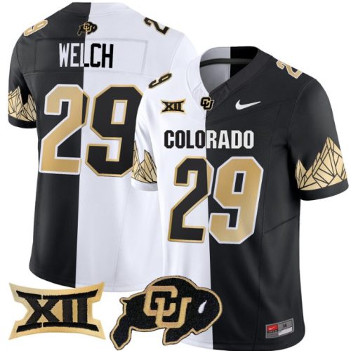 Micah Welch Jersey #29 Colorado Buffaloes Vapor Limited Football Stripeout LB8AVGXV