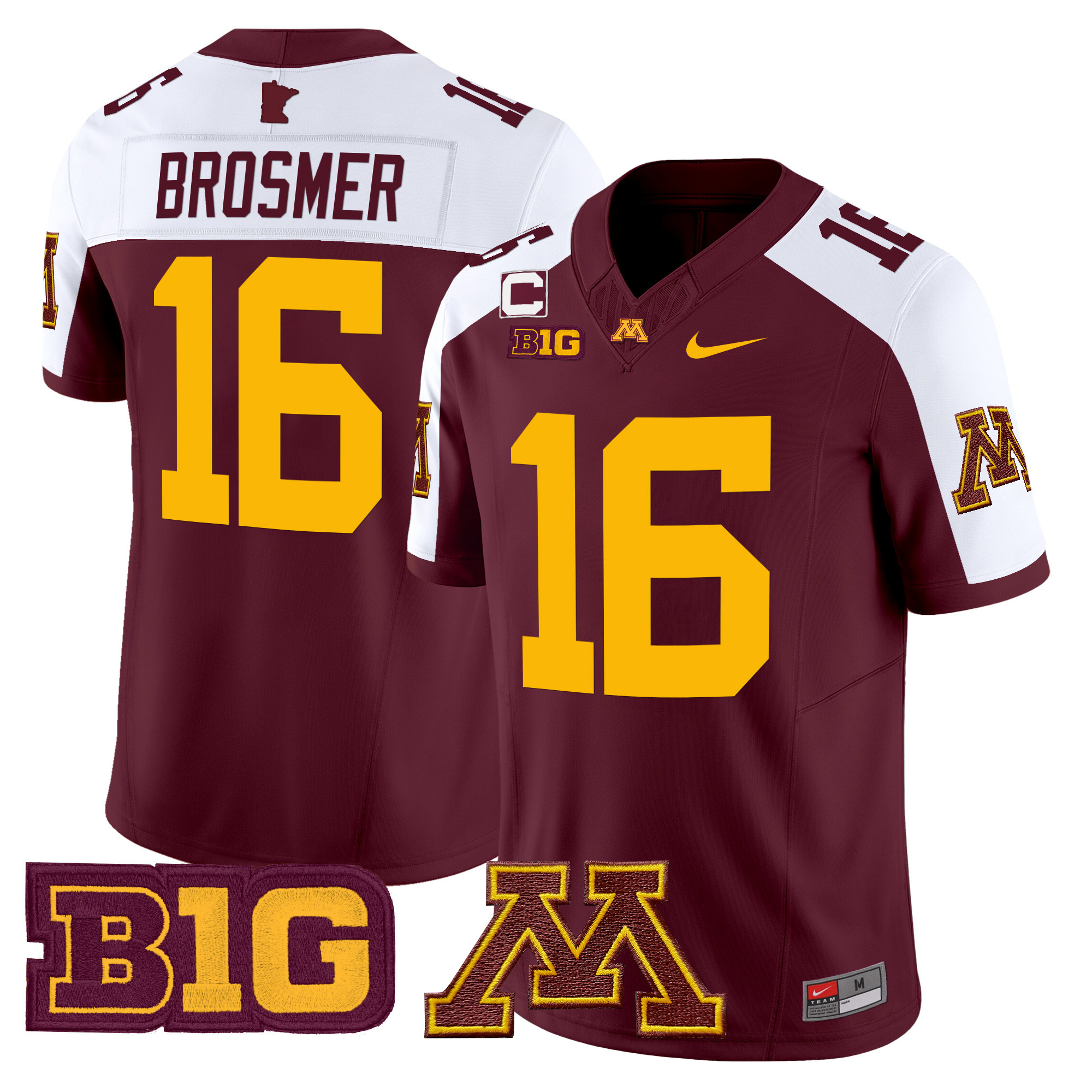 Minnesota Golden Gophers Vapor Limited Jersey - All Stitched #1 THXZAGXV