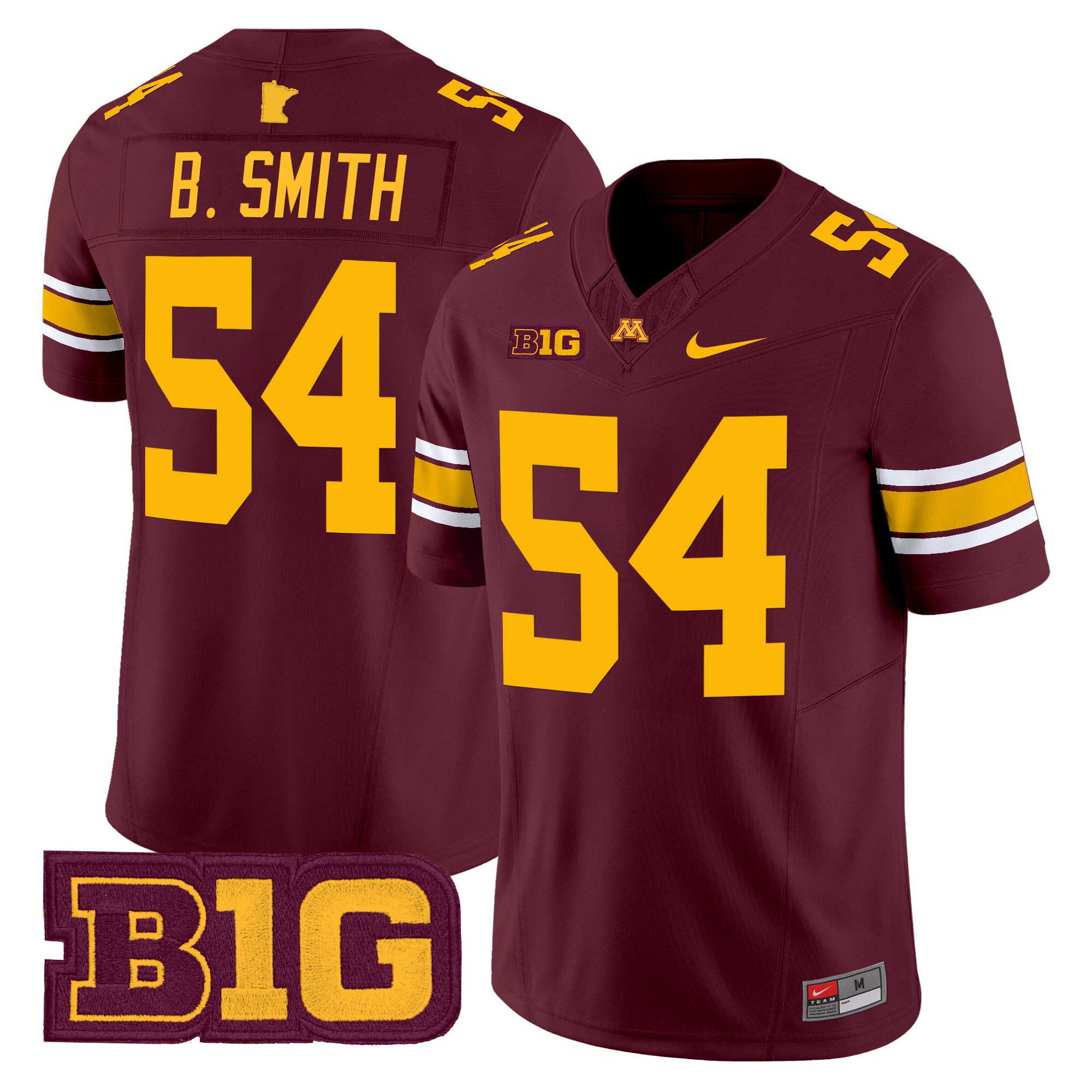 Minnesota Golden Gophers Vapor Limited Jersey - All Stitched #19 C5KY4GXV