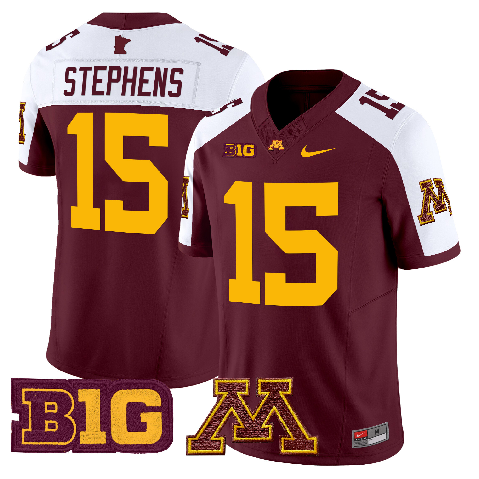 Minnesota Golden Gophers Vapor Limited Jersey - All Stitched #6 XDAY1GXV