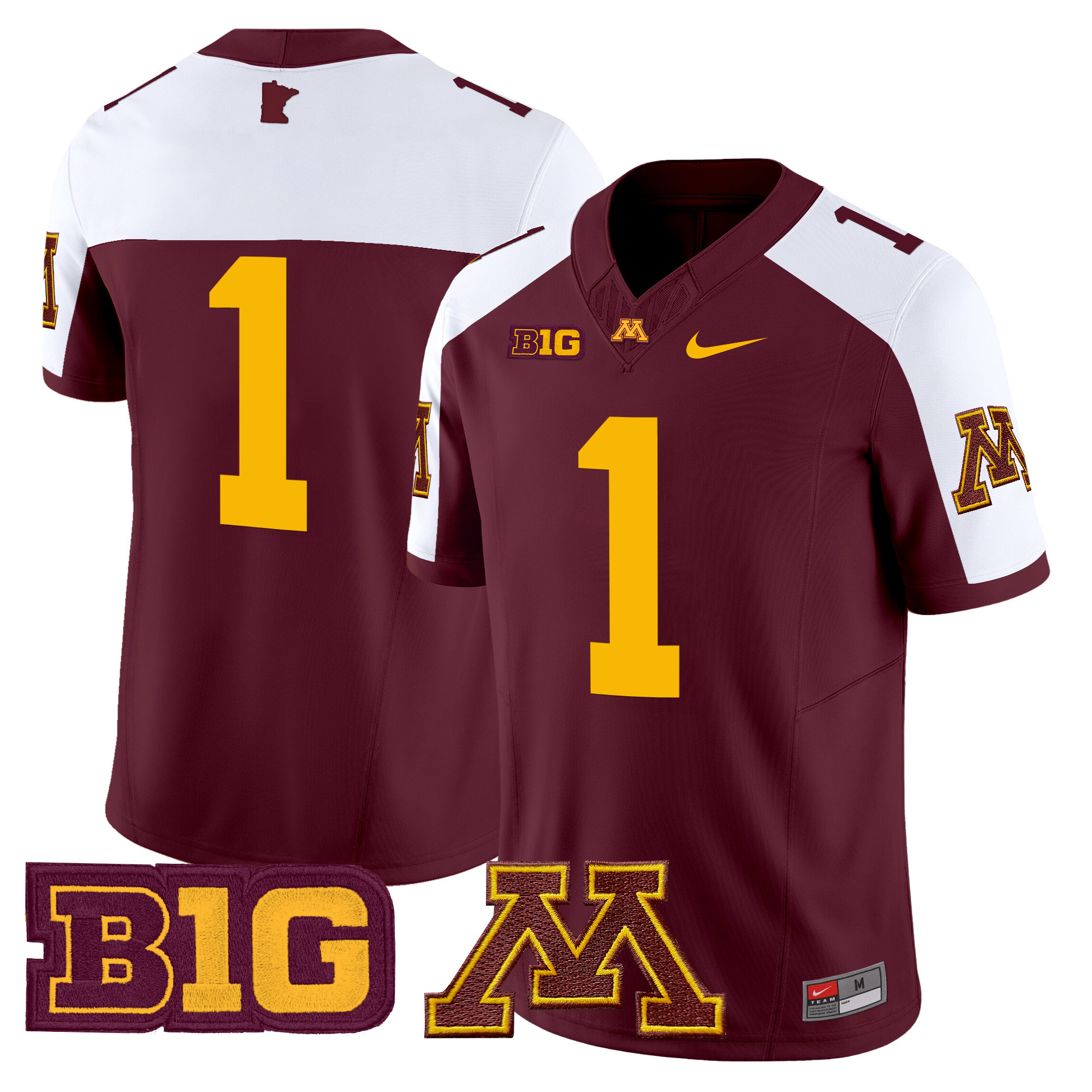 Minnesota Golden Gophers Vapor Limited Jersey - All Stitched #7 TYBMHGXV