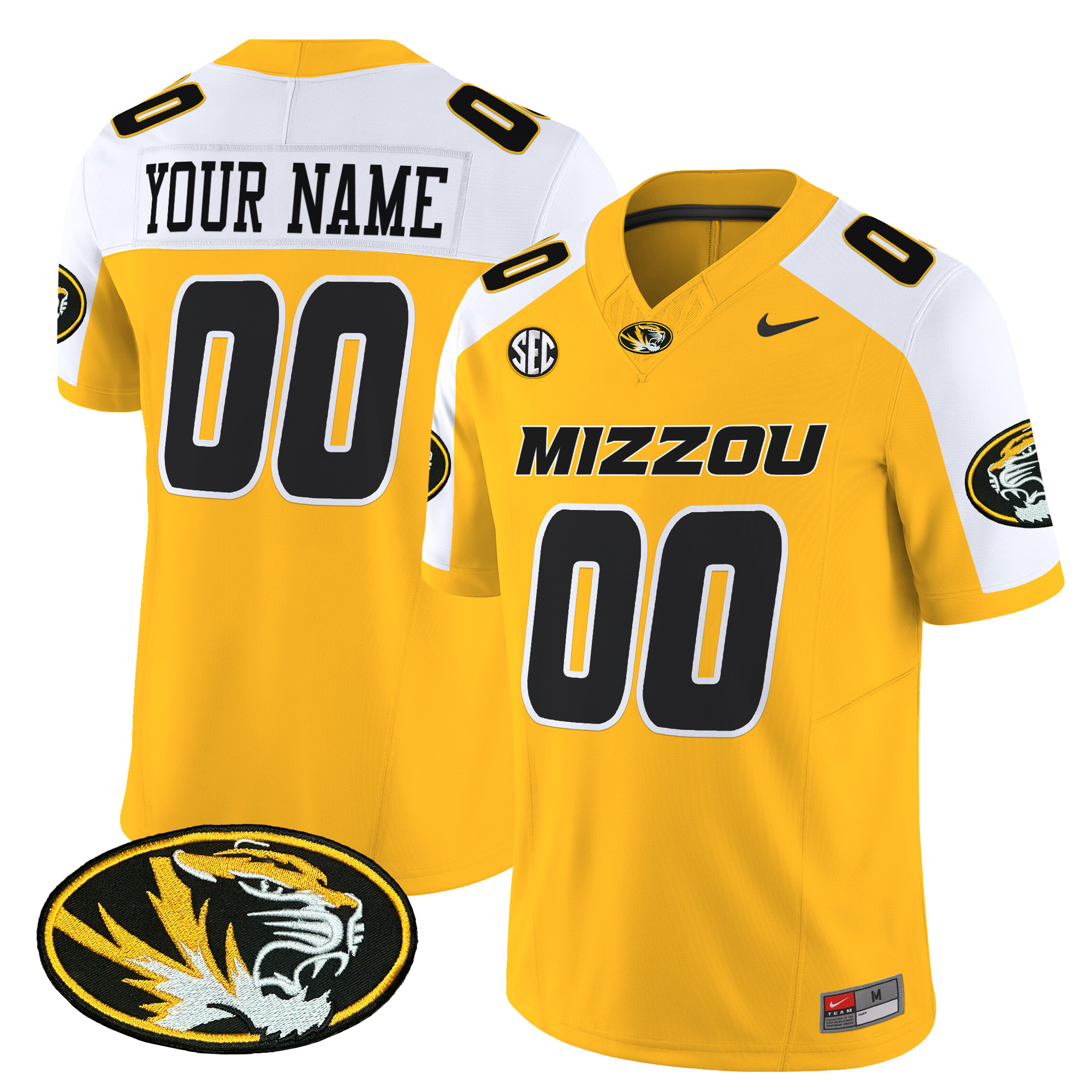 Missouri Tigers Vapor Limited Custom Jersey - All Stitched #2 2QRLRGXV