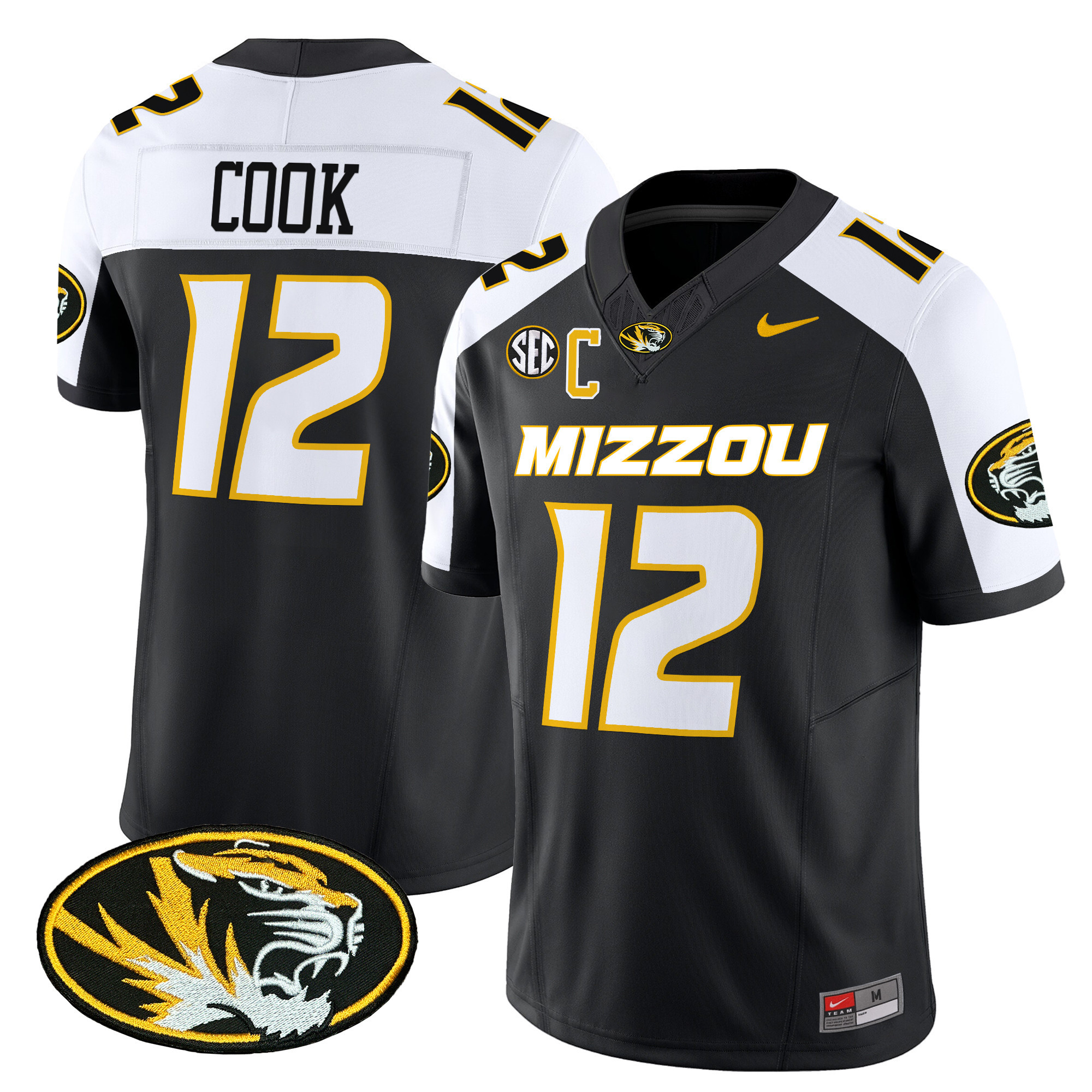 Missouri Tigers Vapor Limited Jersey - All Stitched #1 09LTZGXV