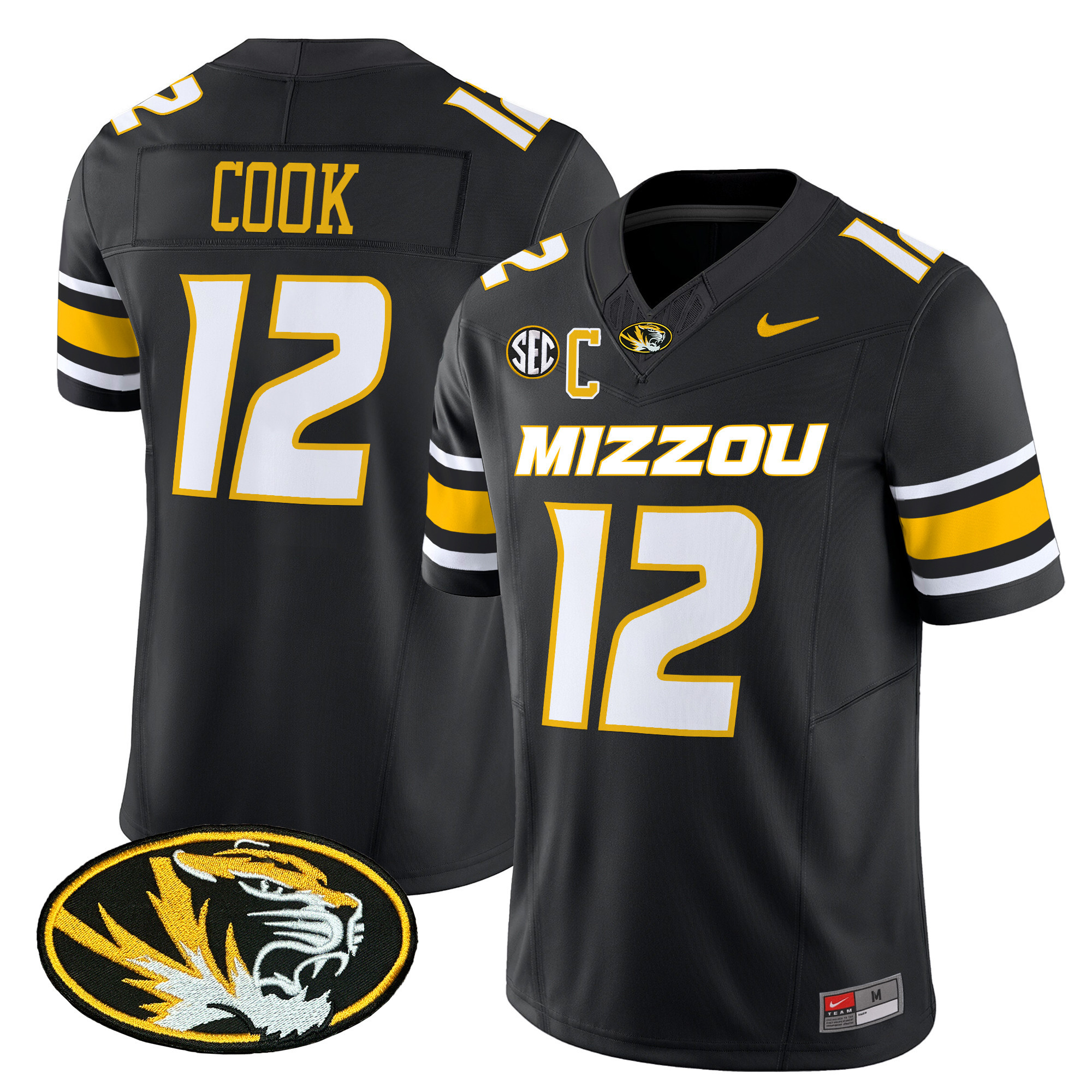 Missouri Tigers Vapor Limited Jersey - All Stitched #15 UX0CSGXV