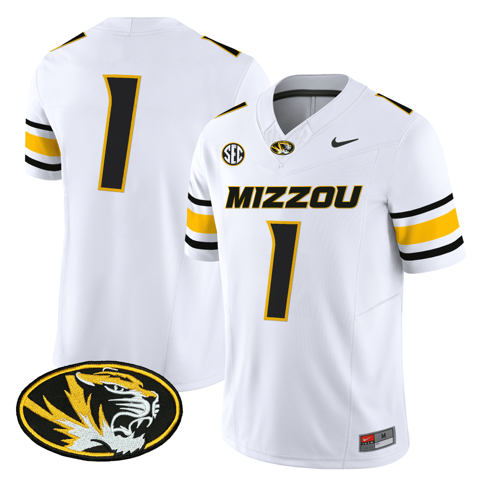 Missouri Tigers Vapor Limited Jersey - All Stitched #35 SX1LHGXV