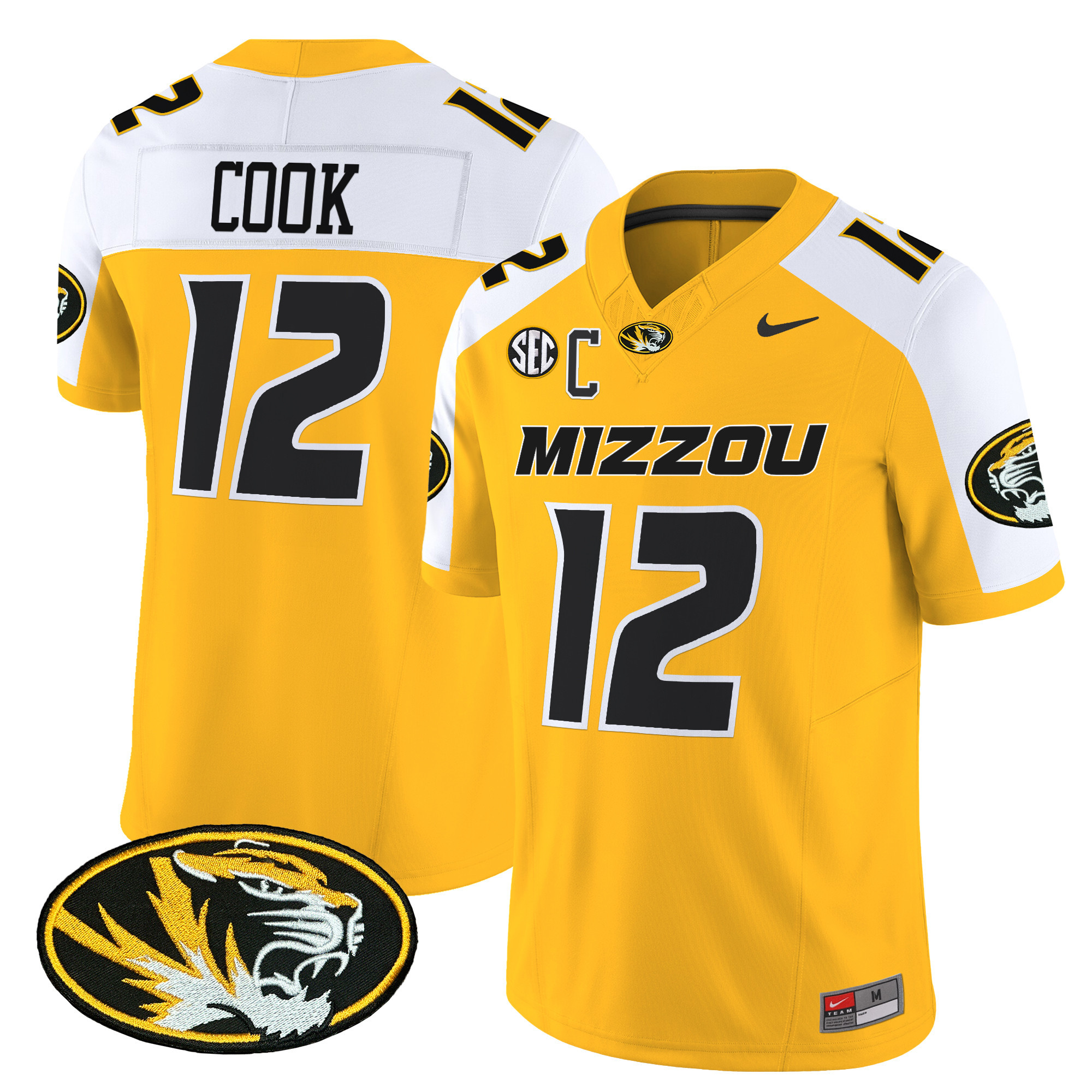 Missouri Tigers Vapor Limited Jersey - All Stitched #8 FU2VRGXV