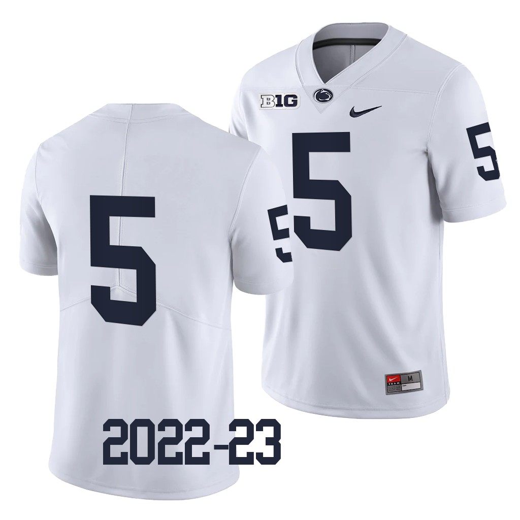 Mitchell Tinsley Penn State Nittany Lions #5 White Jersey 2022-23 College Limited Uniform SQMIFGXV