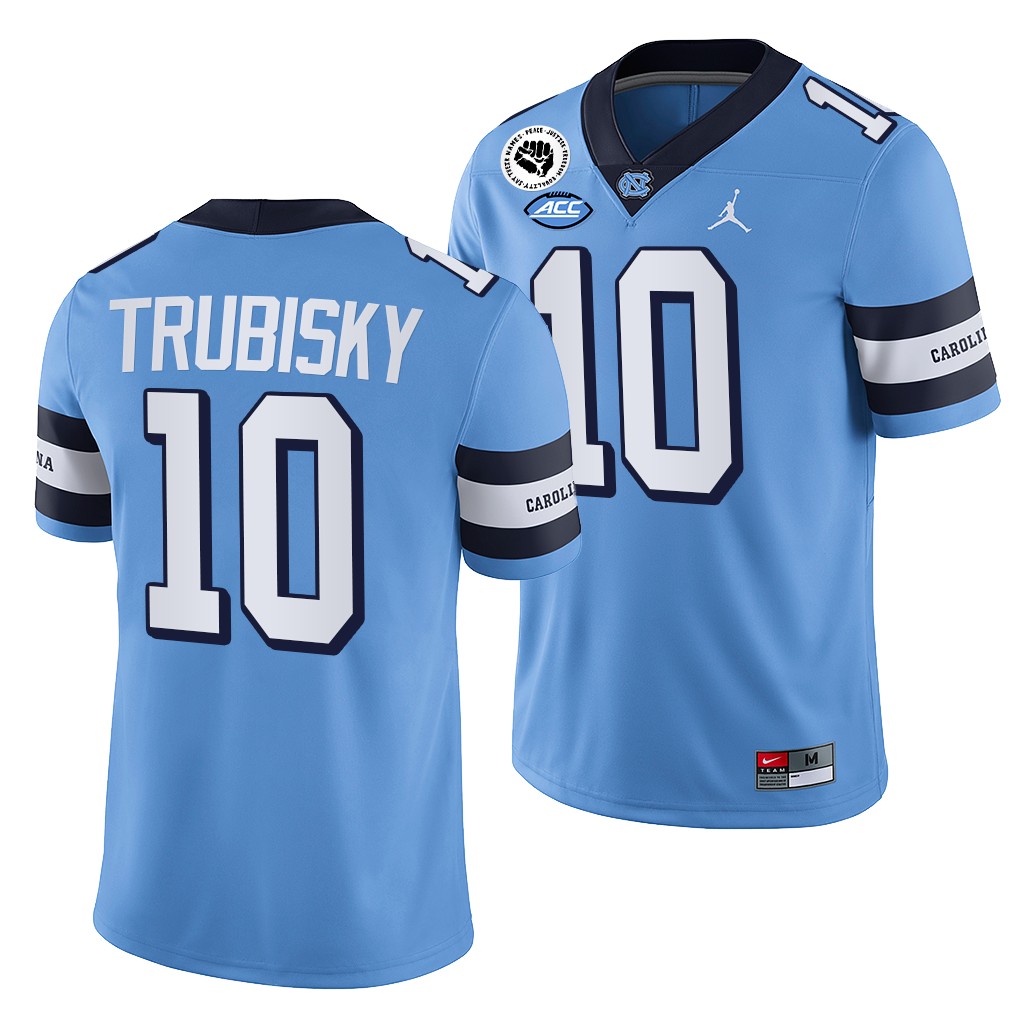 Mitchell Trubisky North Carolina Tar Heels College Blue Alumni 10 Jersey Men SRIWRGXV