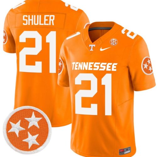 Navy Shuler Jersey #21 Tennessee Volunteers Vapor Limited College Football Orange E6CJDGXV