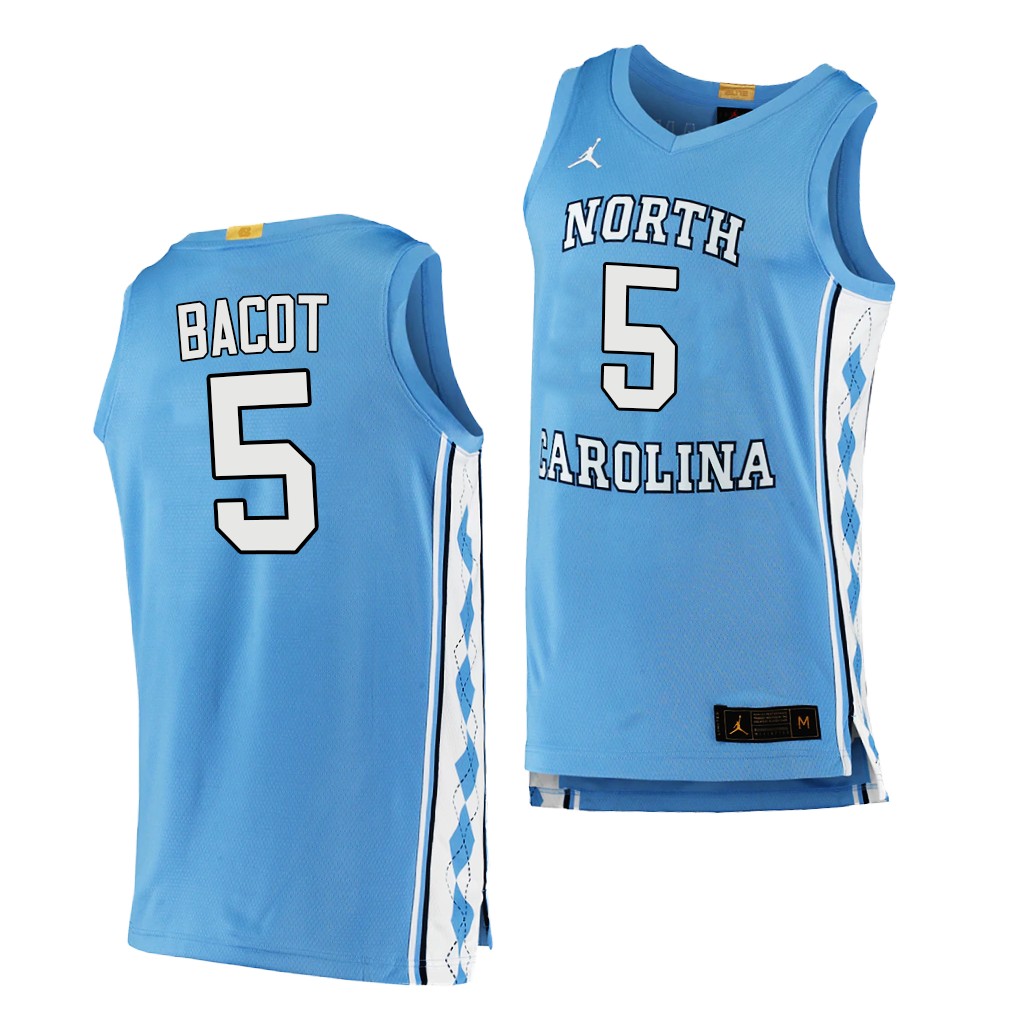 North Carolina Tar Heels Armando Bacot Blue College Jersey UJWD7GXV