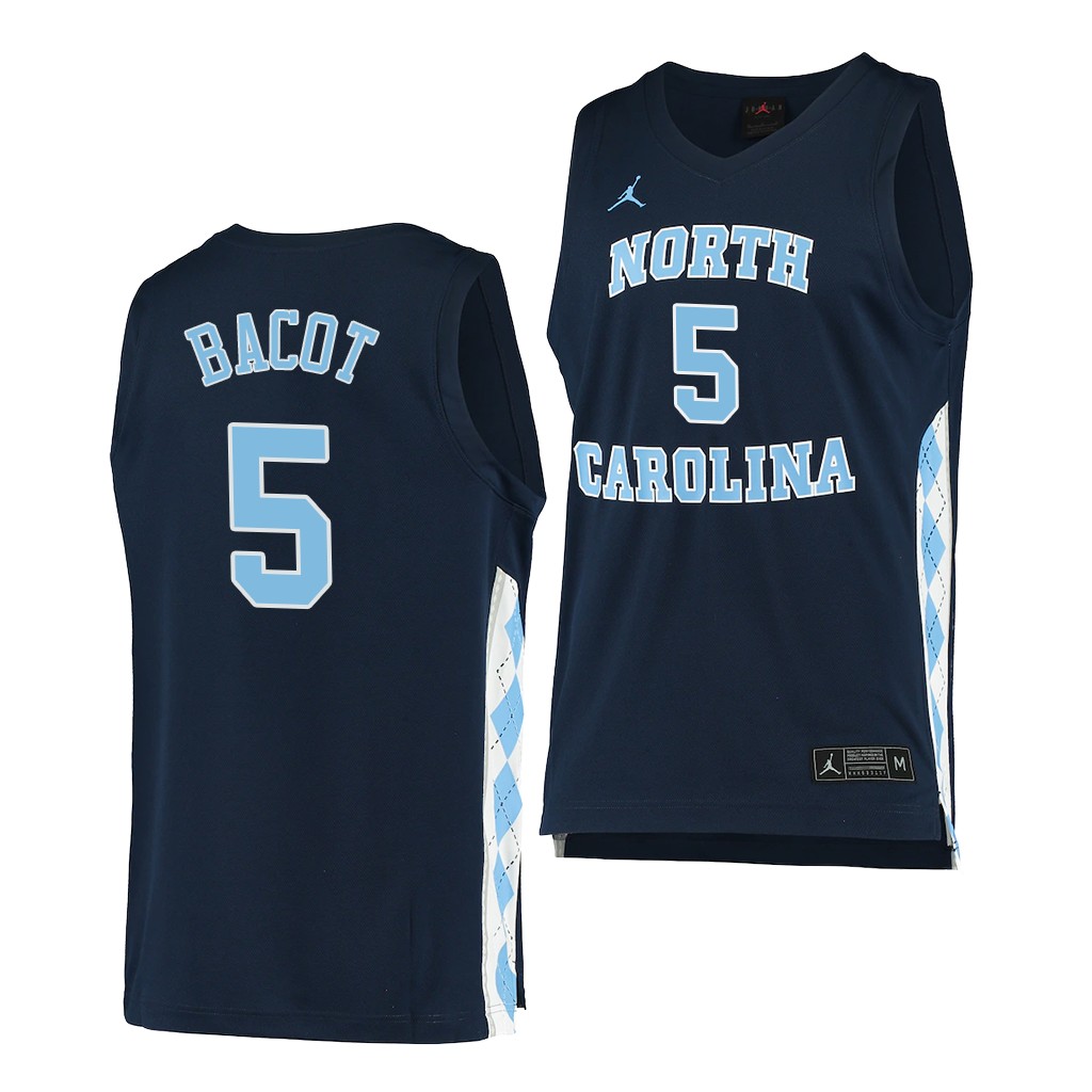 North Carolina Tar Heels Armando Bacot Navy -21 Alternate Men College Jersey 0BJCOGXV
