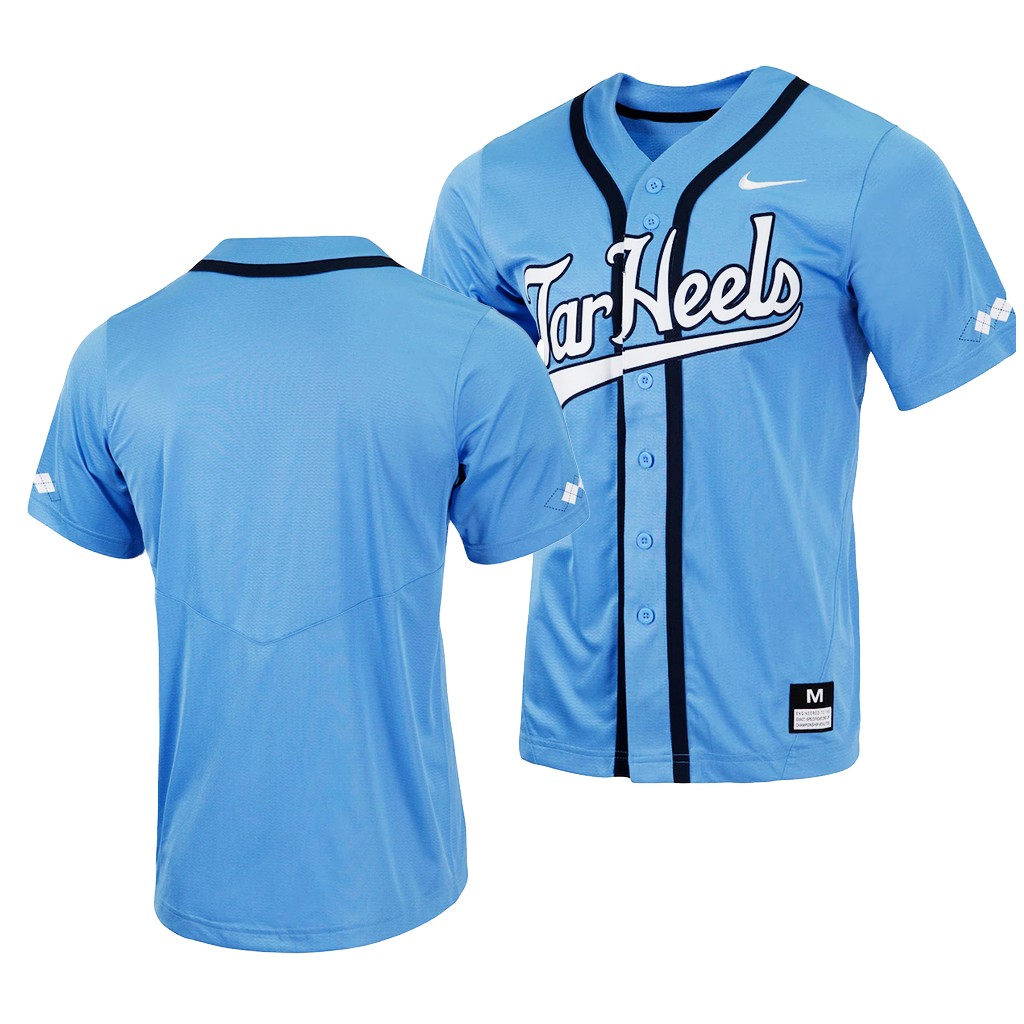 North Carolina Tar Heels Blue Custom Jersey College L38DIGXV