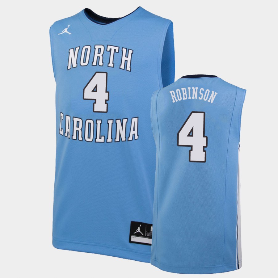 North Carolina Tar Heels Brandon Robinson Carolina Blue College Jersey YFHWSGXV
