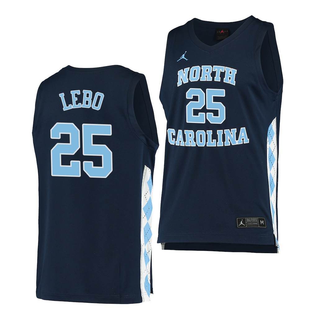 North Carolina Tar Heels Creighton Lebo Navy -21 Alternate Men College Jersey T9JJRGXV