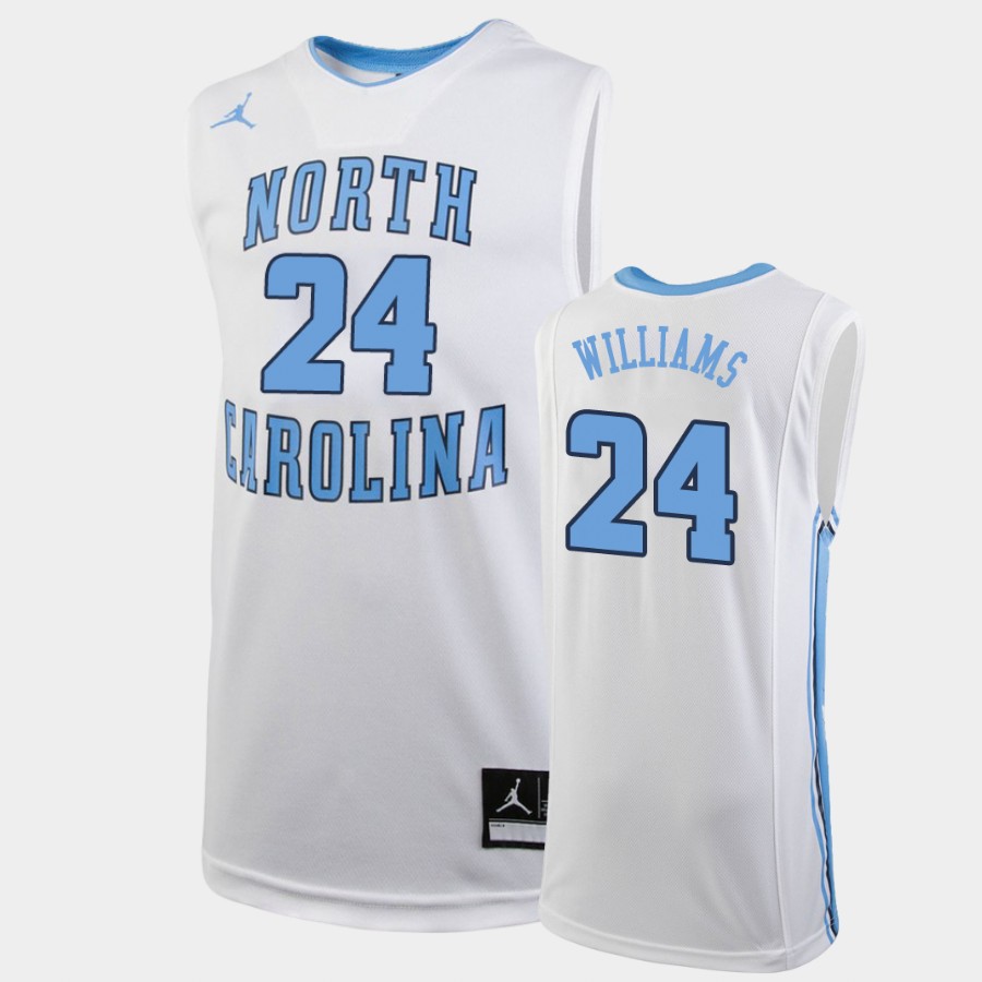 North Carolina Tar Heels Kenny Williams White College Jersey OQXCSGXV