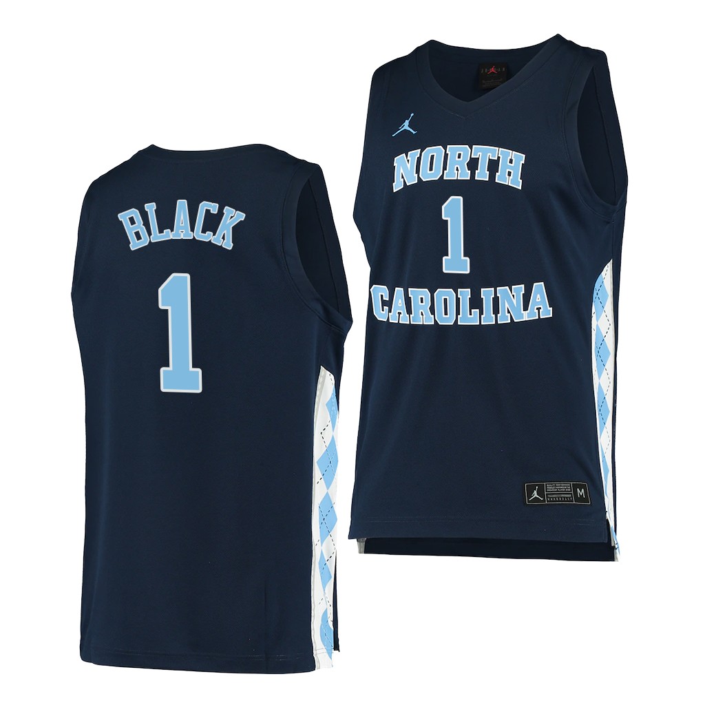 North Carolina Tar Heels Leaky Black Navy -21 Alternate Men College Jersey UGMMAGXV