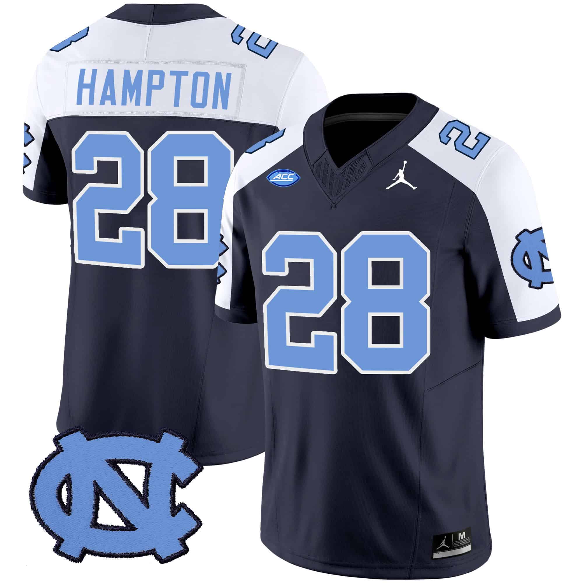 North Carolina Tar Heels Vapor Limited Jersey - All Stitched #3 GTVZEGXV