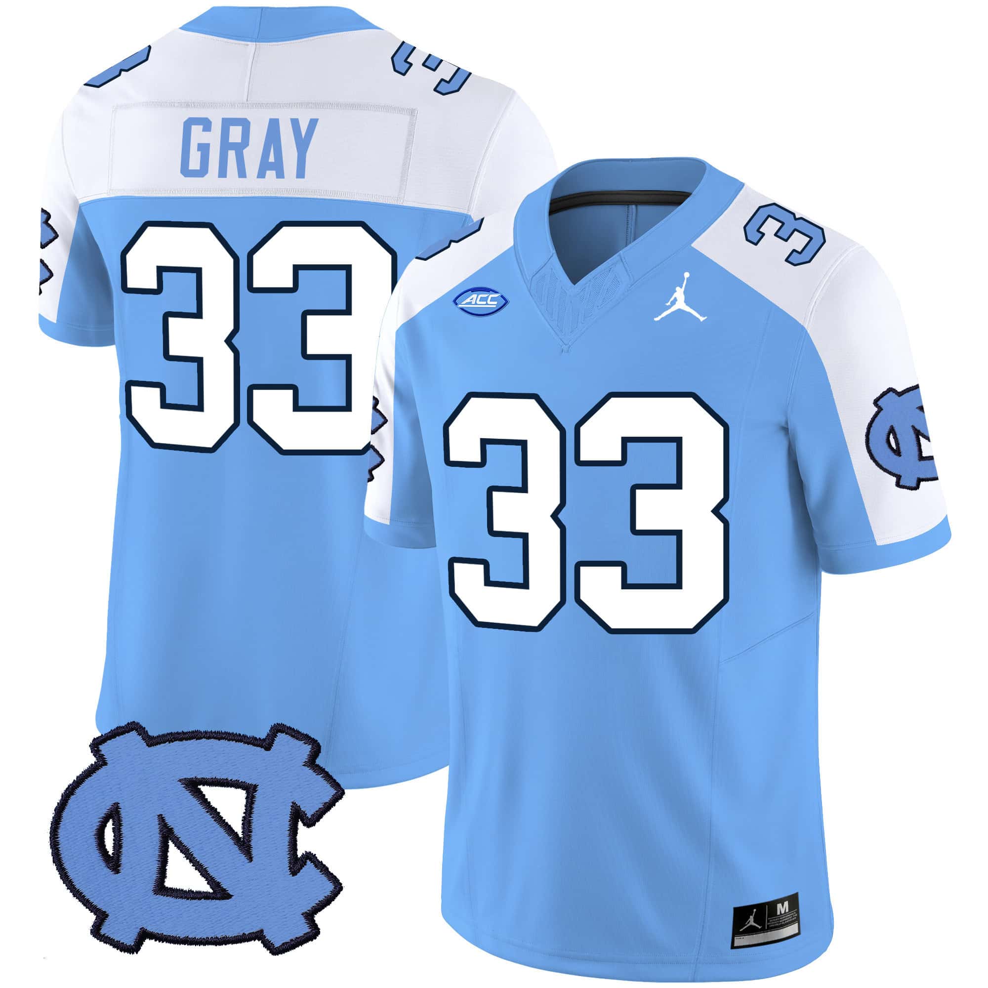 North Carolina Tar Heels Vapor Limited Jersey - All Stitched #7 L6YH4GXV