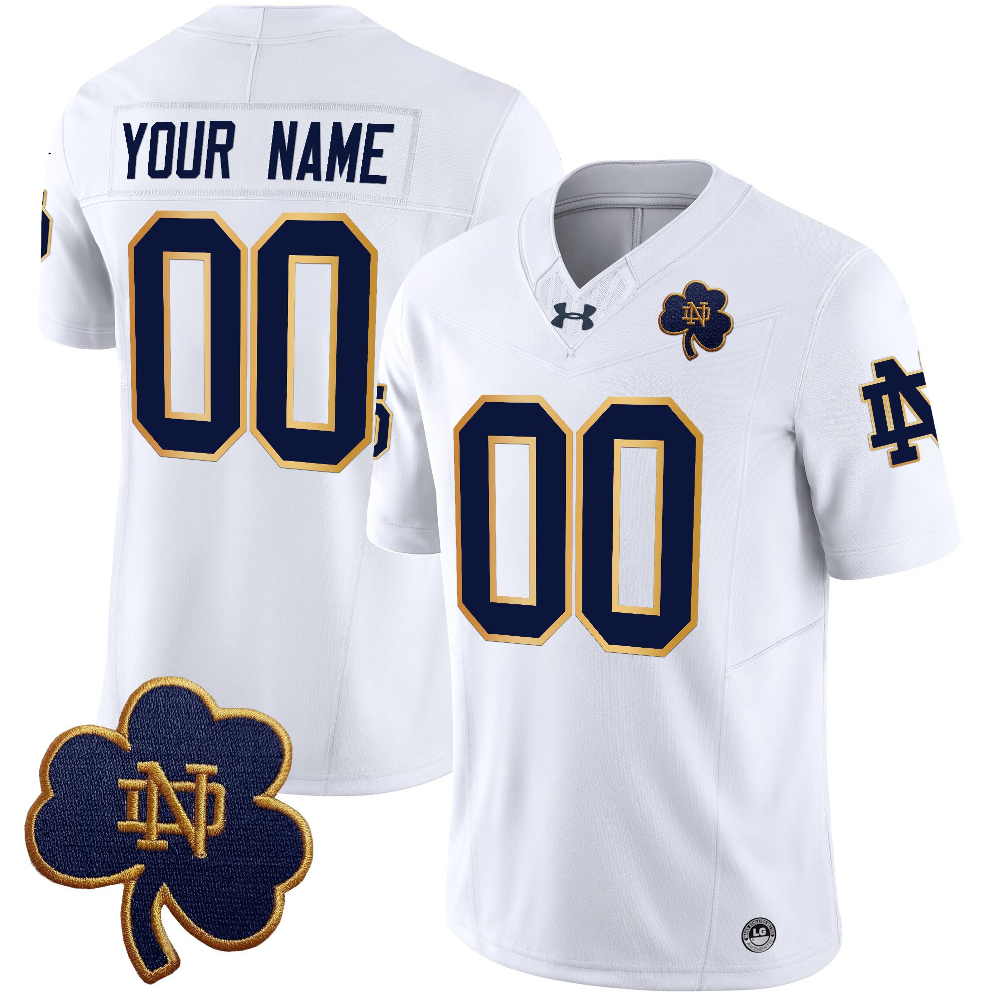 Notre Dame Fighting Irish Vapor Limited Custrom Jersey V3 - All Stitched #1 5GB7XGXV