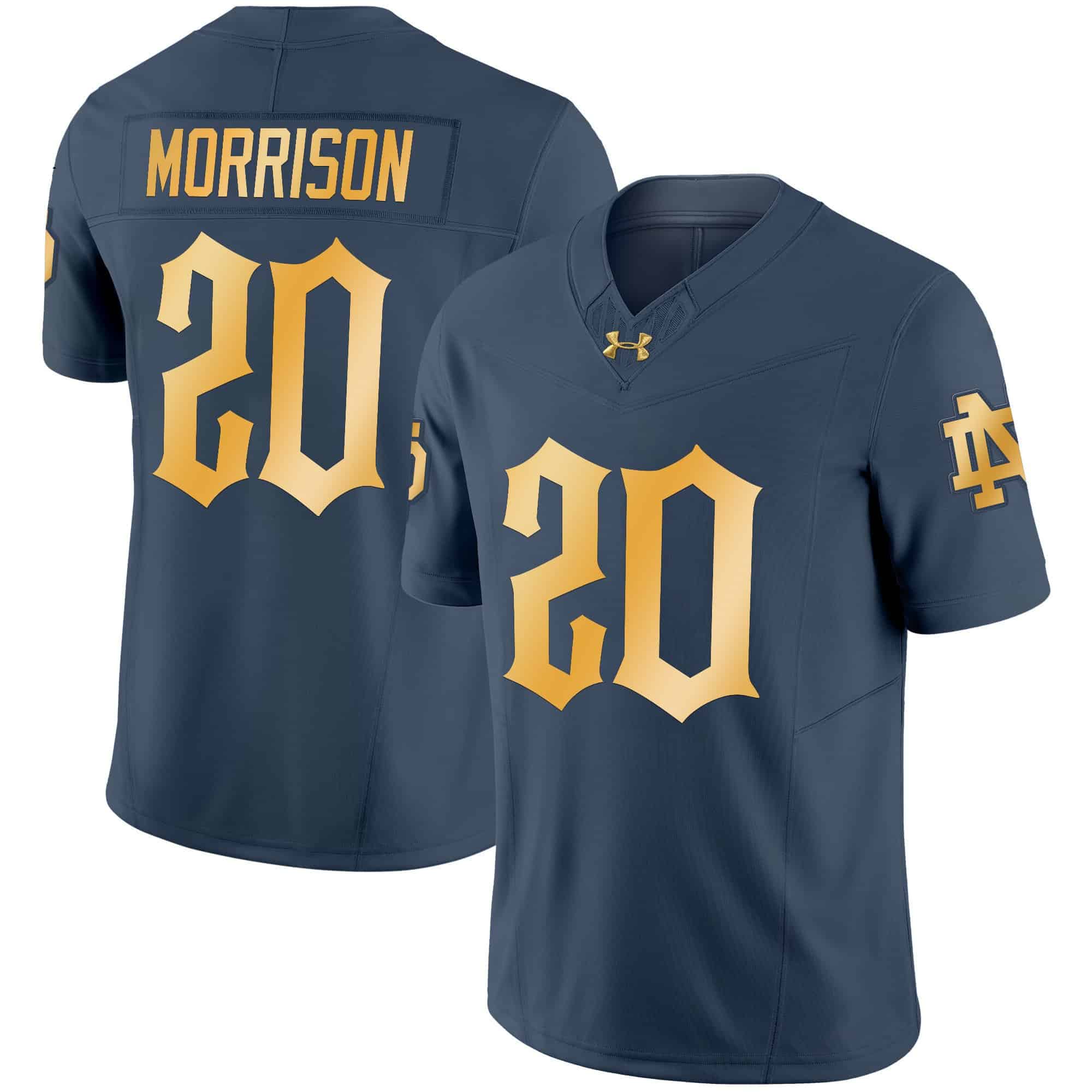 Notre Dame Fighting Irish Vapor Limited Jersey - All Stitched #1 WG51DGXV