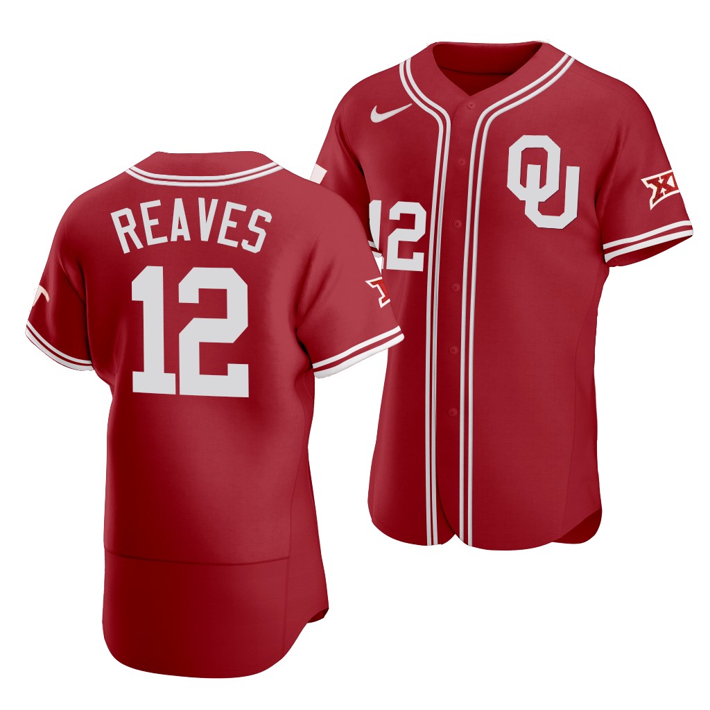 Oklahoma Sooners Austin Reaves Vapor Prime Red College Jersey ZJINSGXV