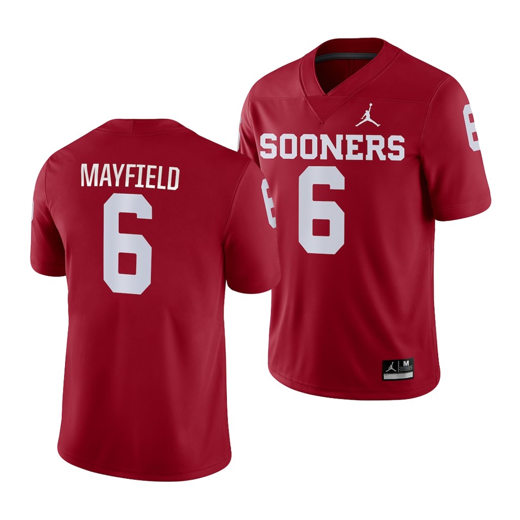 Oklahoma Sooners Baker Mayfield Crimson Game Co NSILMGXV