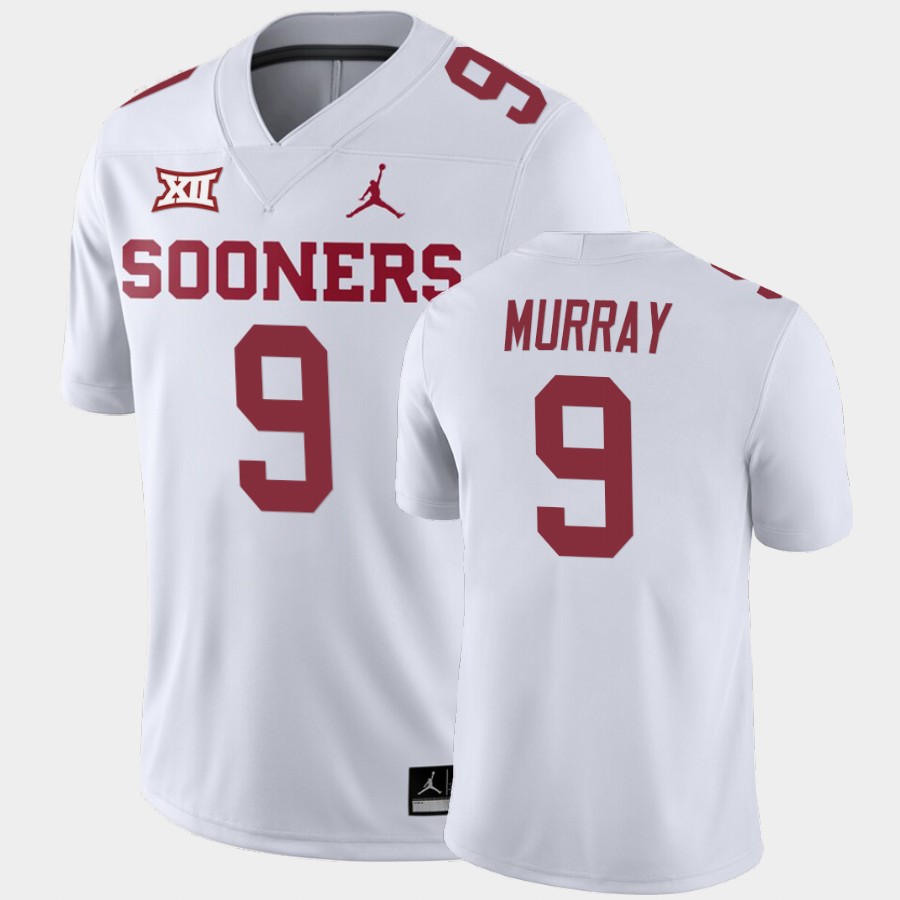 Oklahoma Sooners Kenneth Murray White Away Game Jersey EVI8AGXV