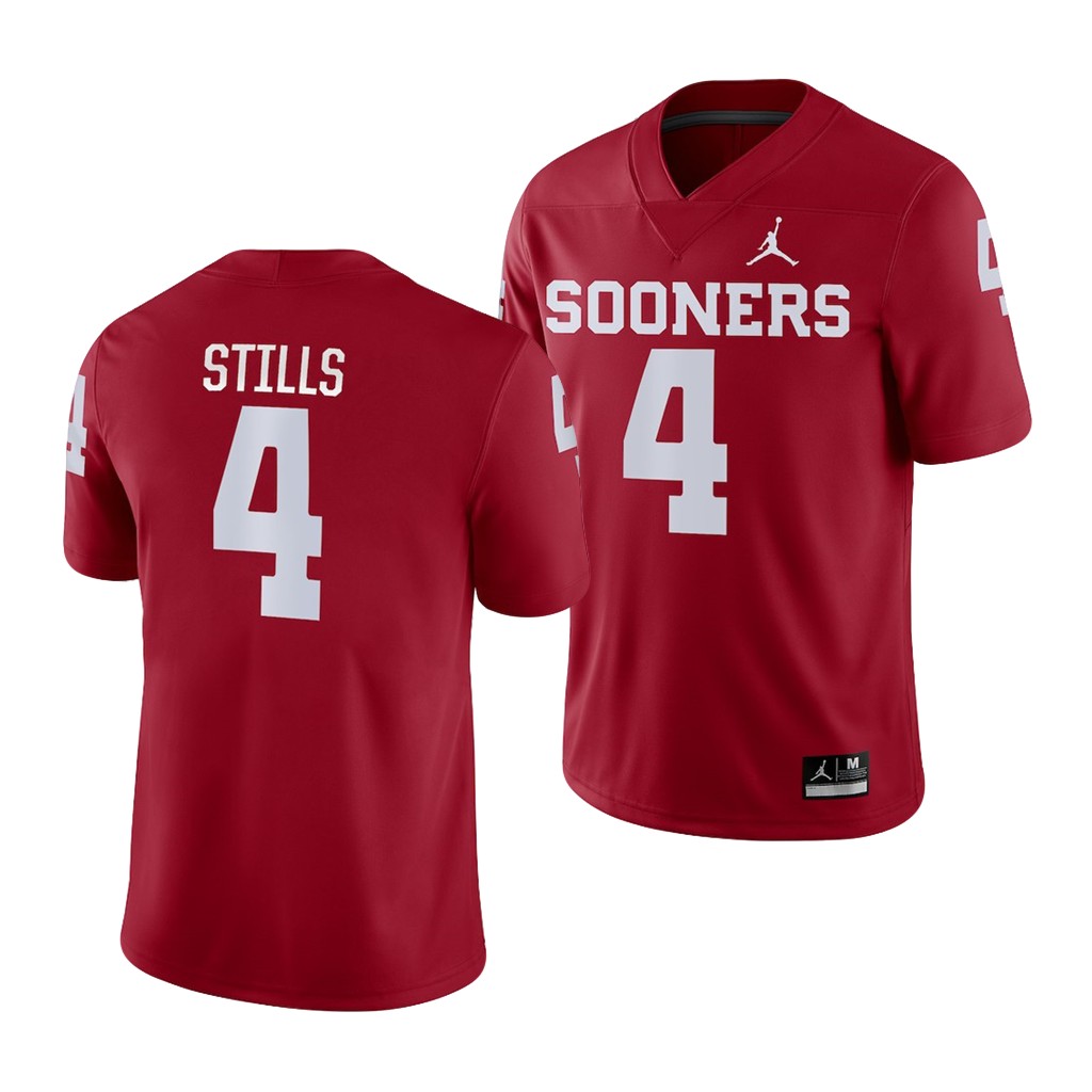 Oklahoma Sooners Kenny Stills Crimson Game College Jersey LV4PBGXV