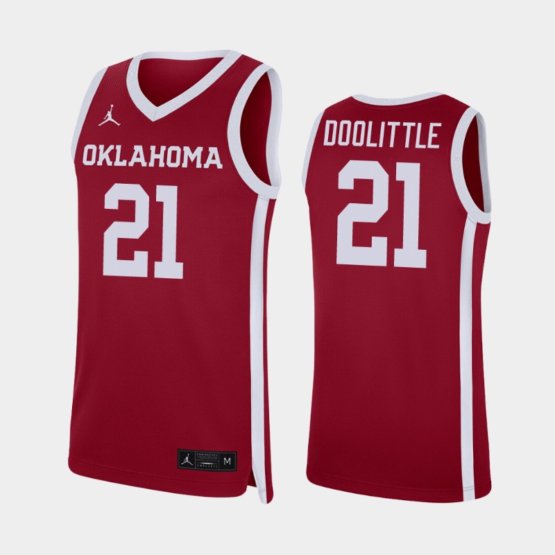 Oklahoma Sooners Kristian Doolittle Crimson College Jersey G0UCSGXV
