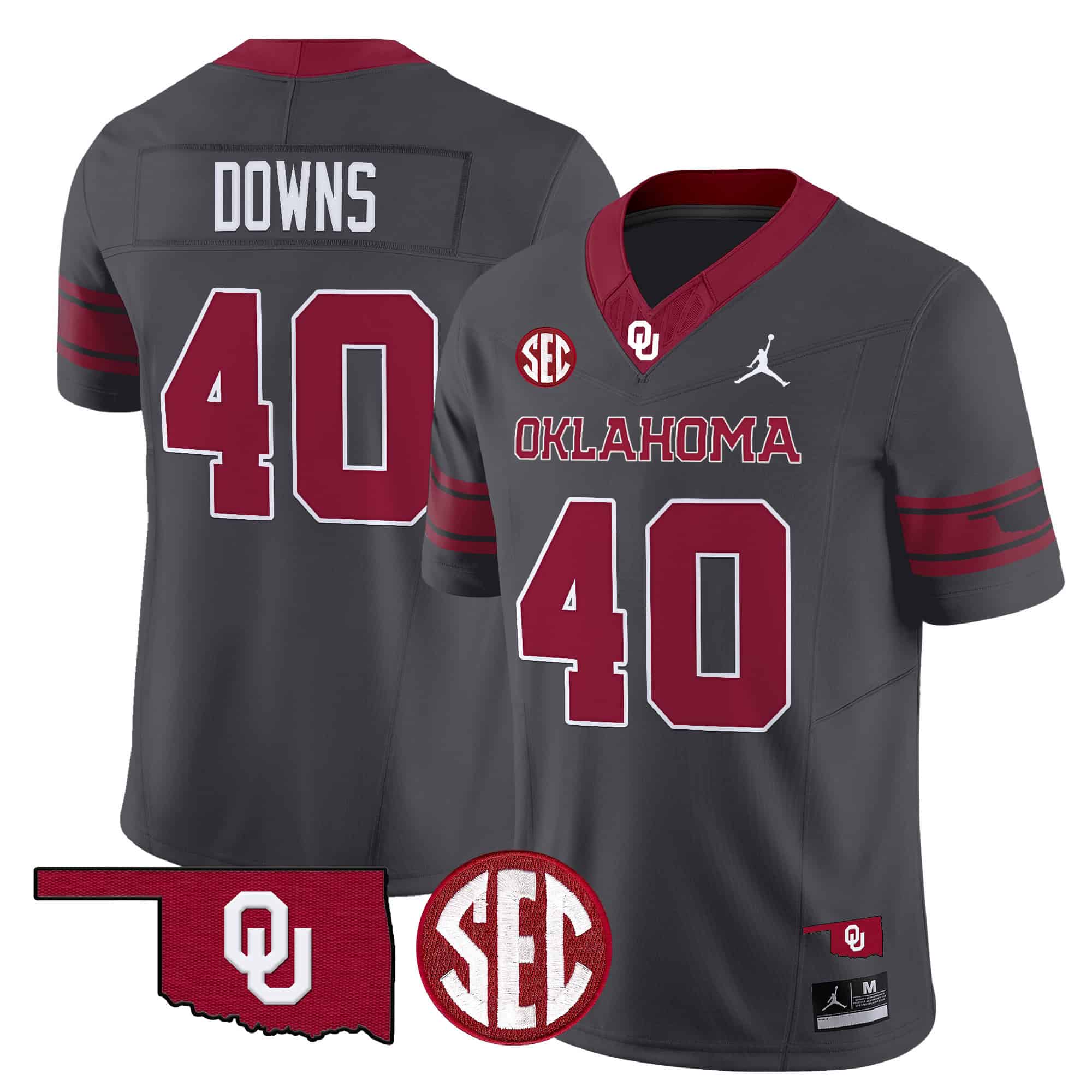 Oklahoma Sooners Vapor Limited Jersey - SEC Patch - All Stitched #17 9CCQ8GXV